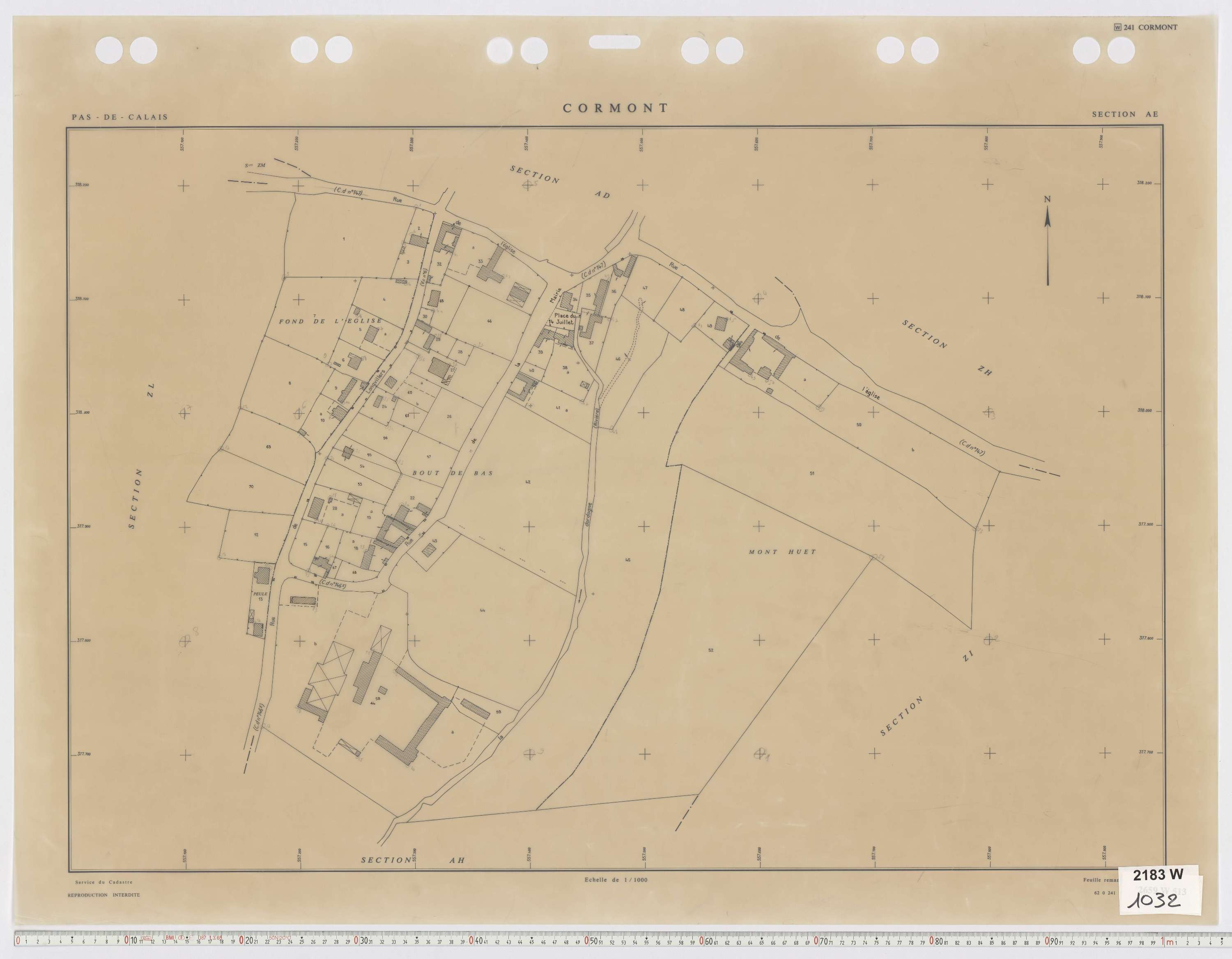 Cormont - Section AE.