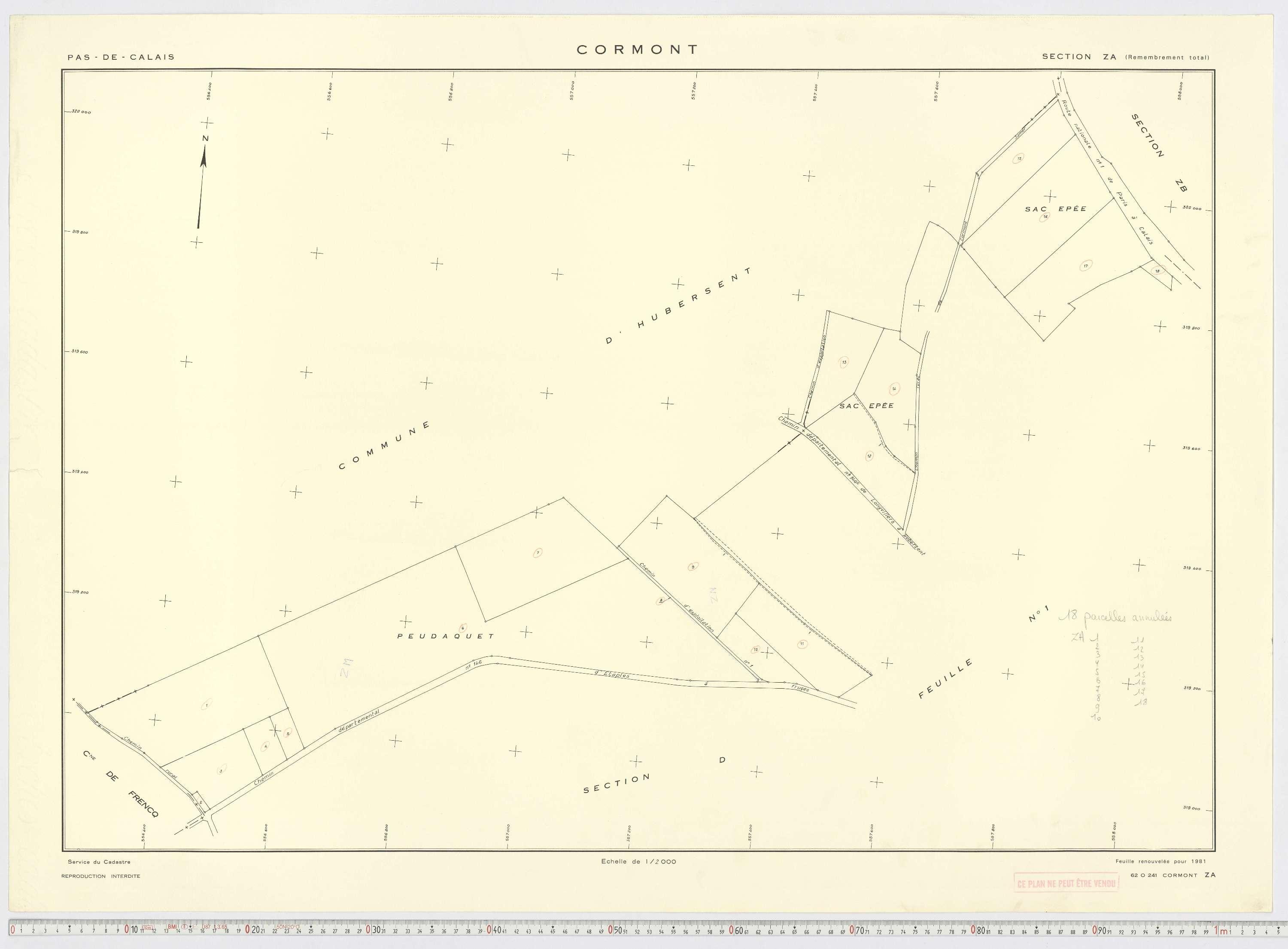 Cormont - Section ZA.