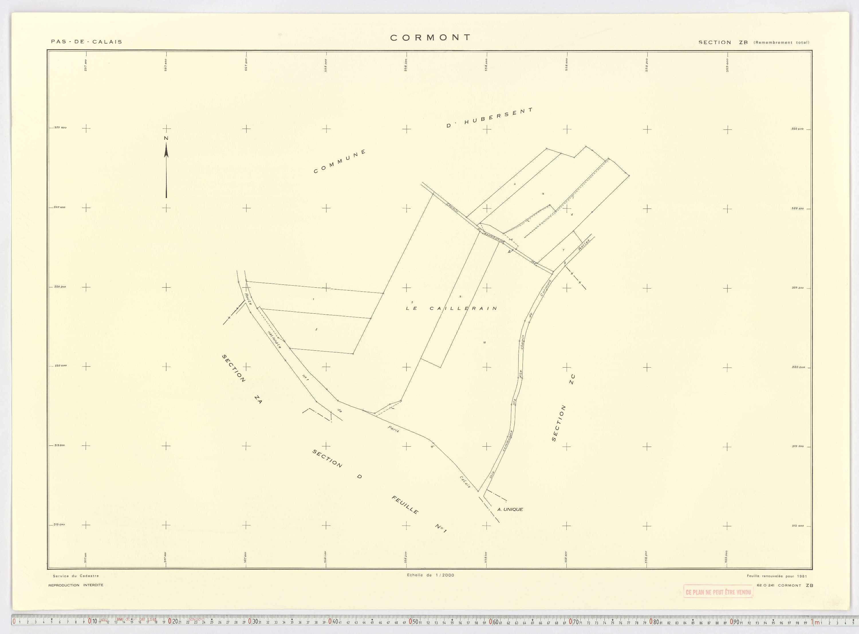 Cormont - Section ZB.