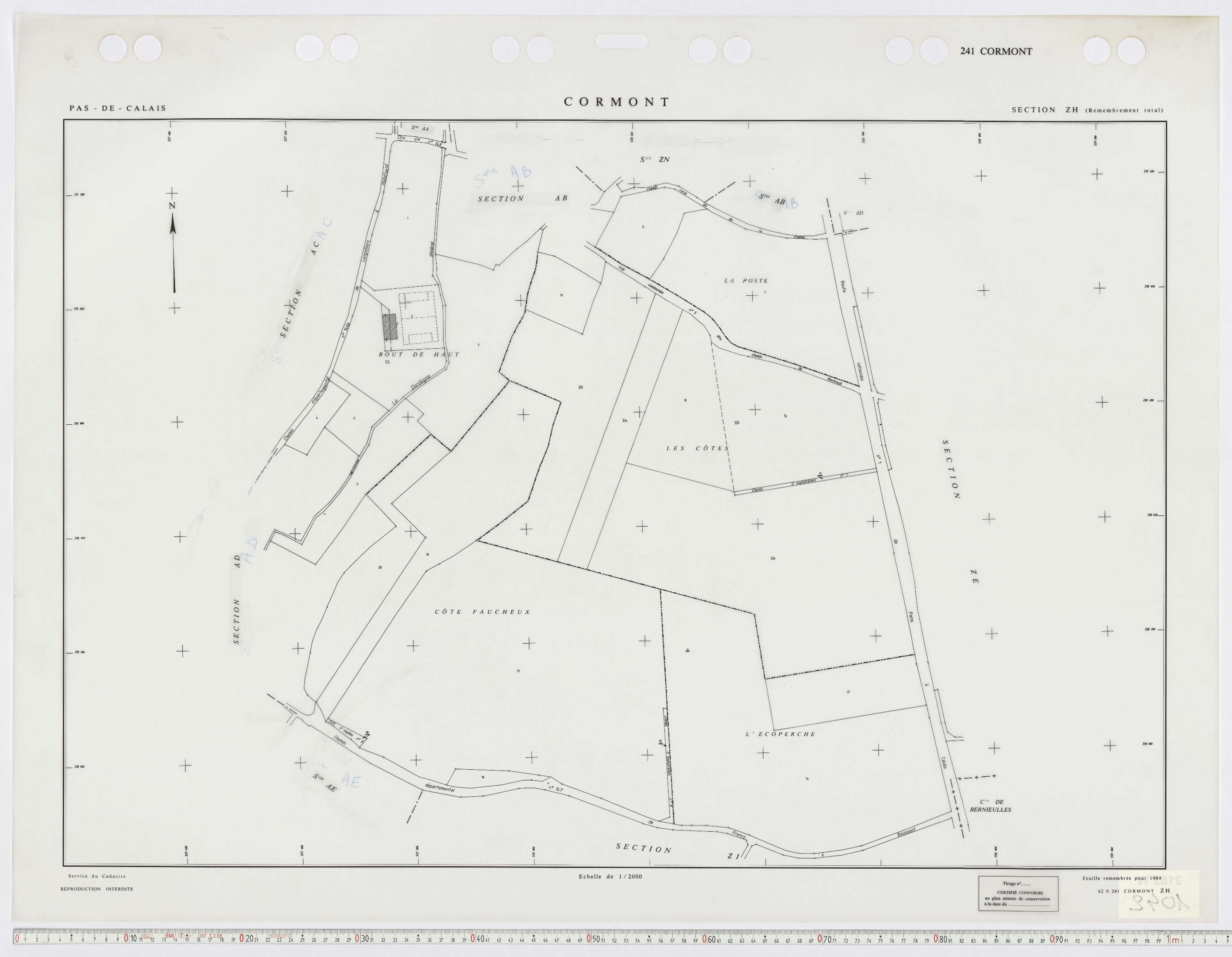 Cormont - Section ZH.