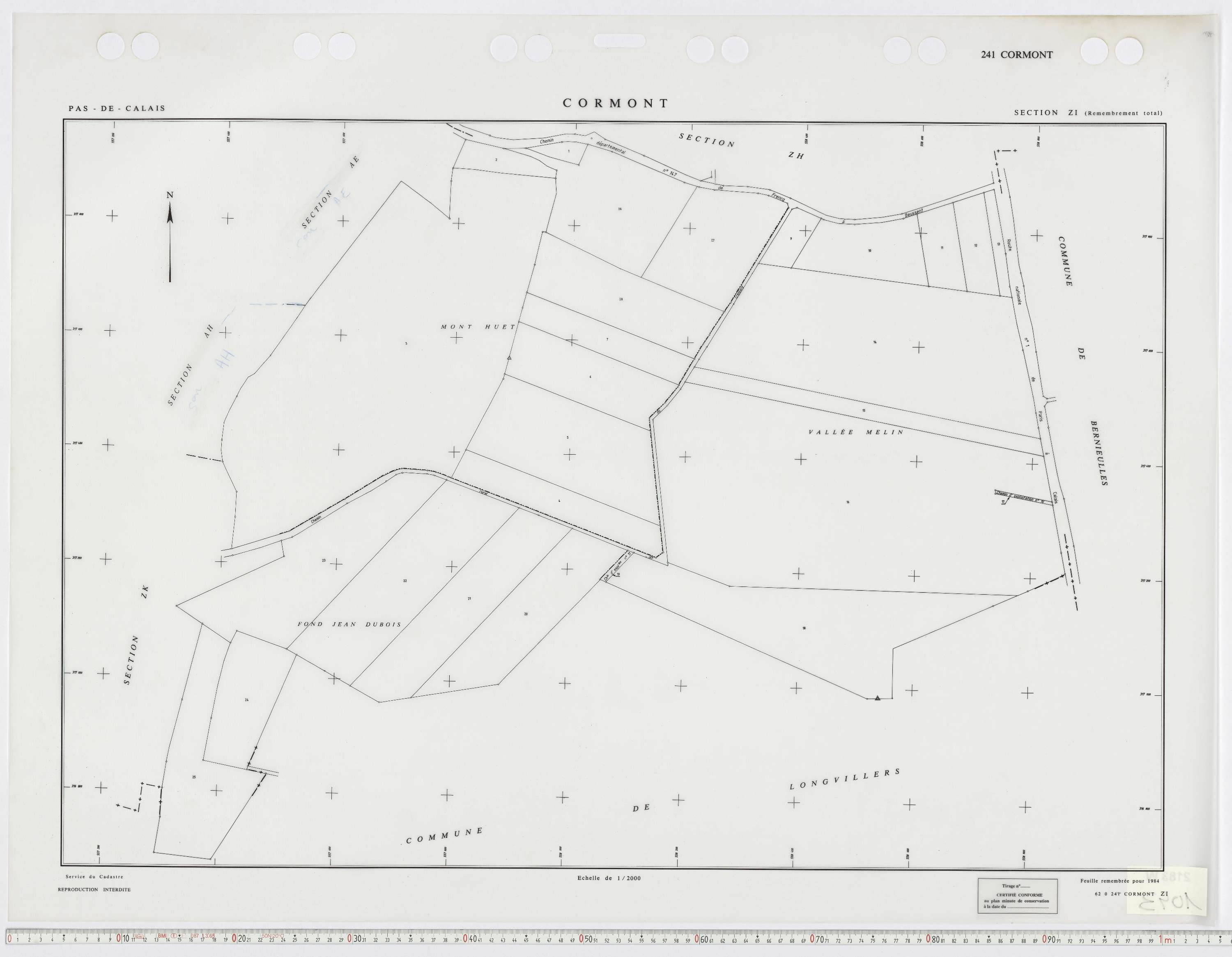 Cormont - Section ZI.