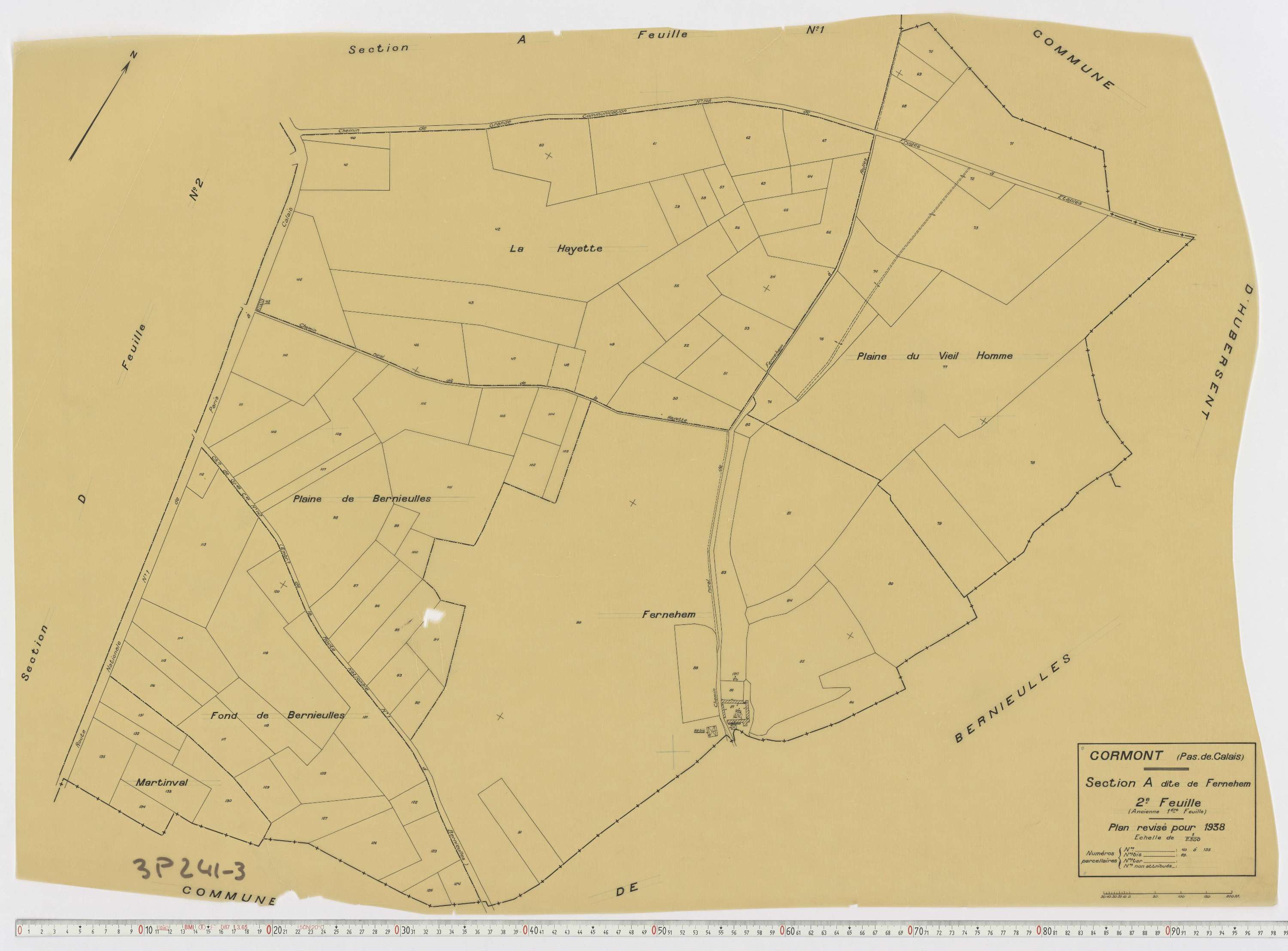 Cormont - Section A, feuille 2.