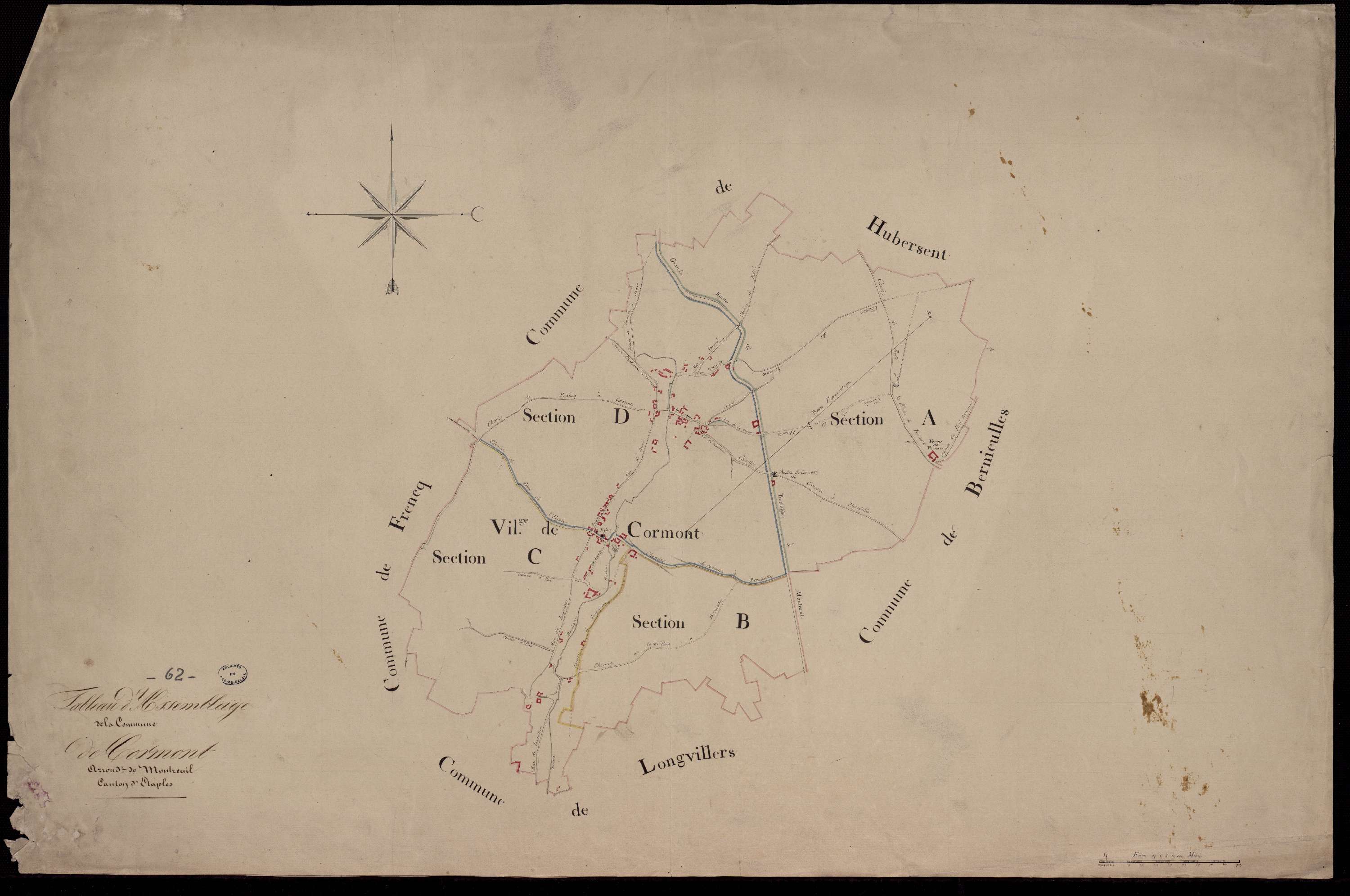 Cormont - Tableau d'assemblage