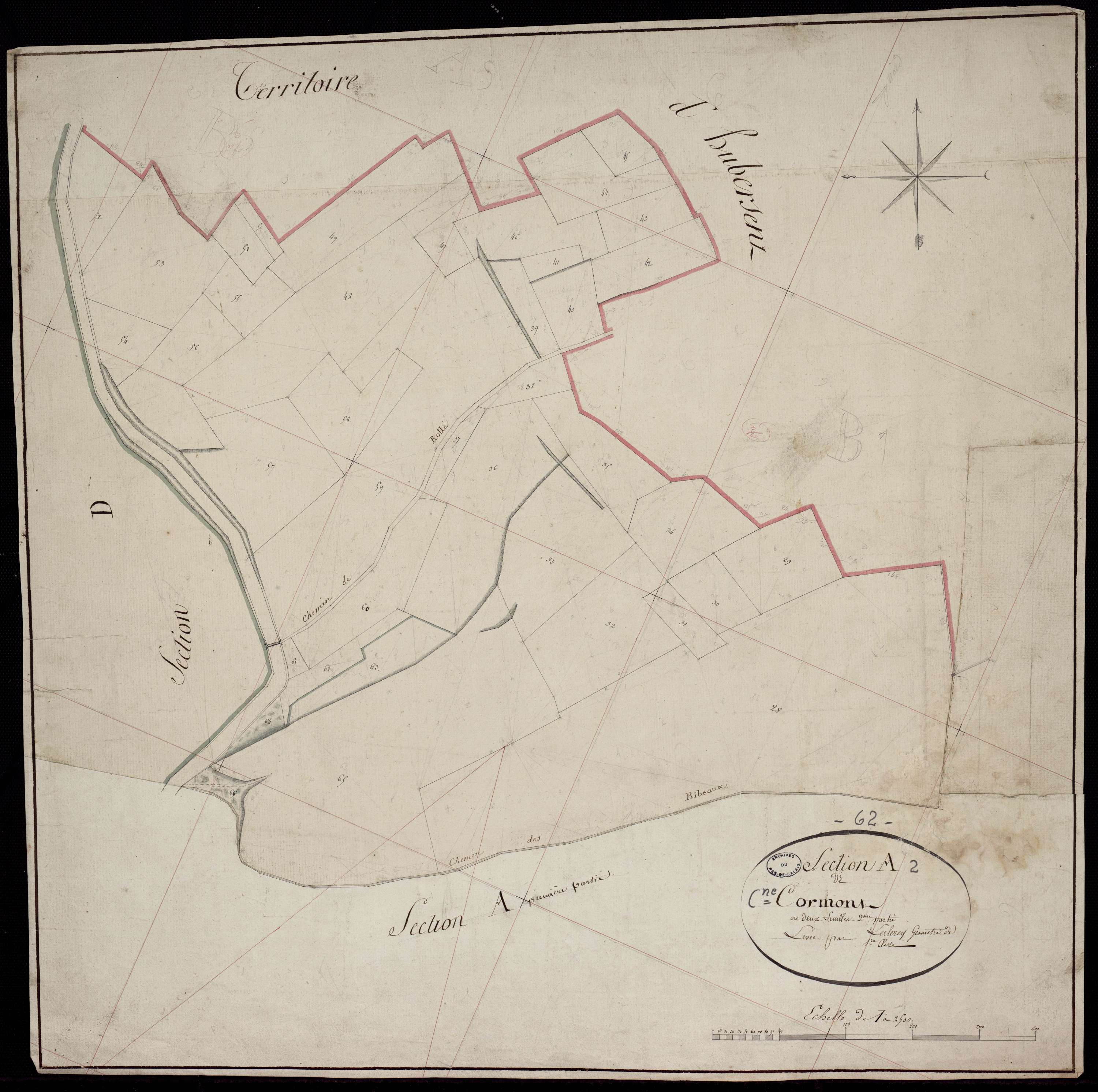 Cormont - Section A, 2e feuille