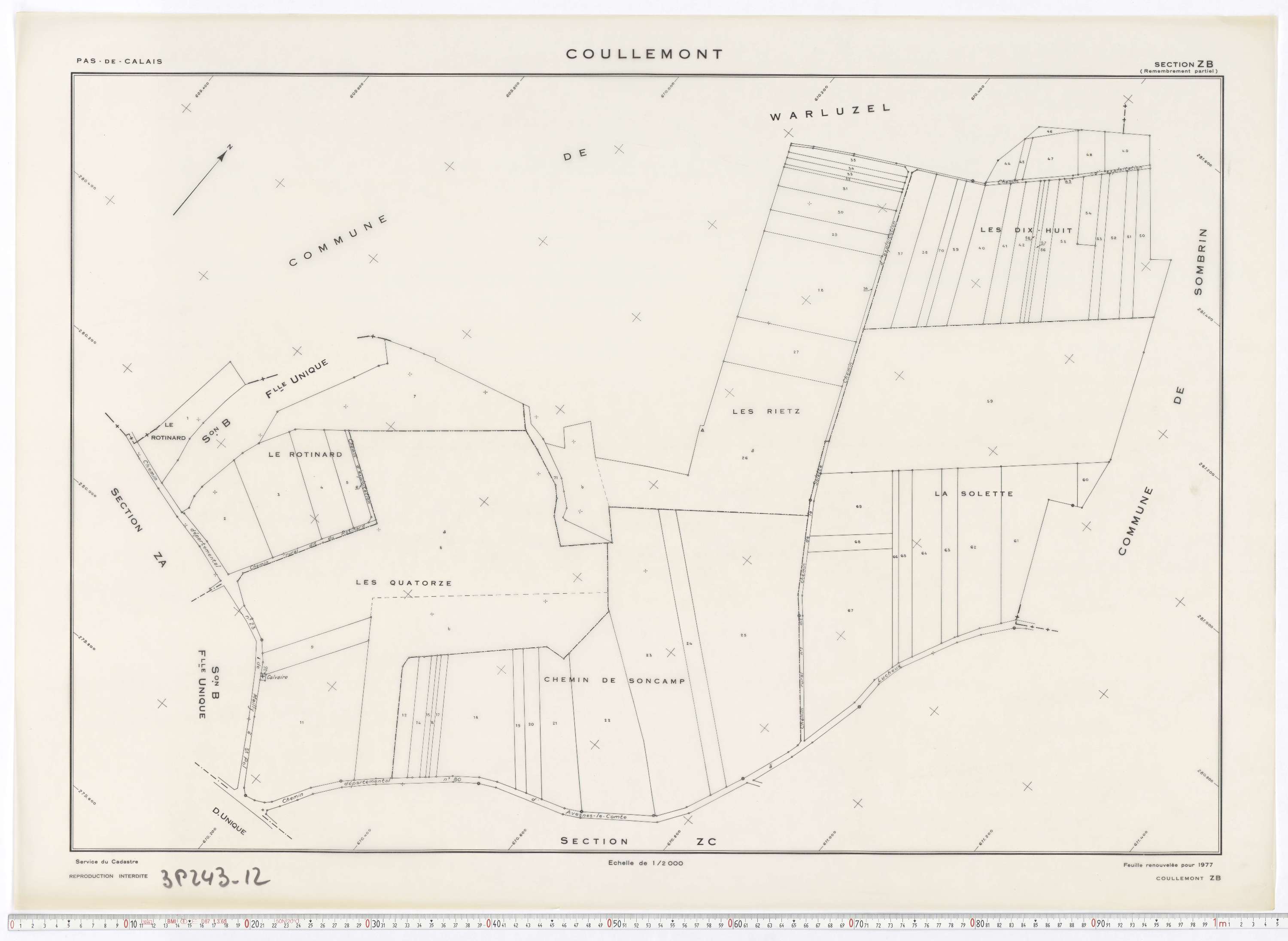 Coullemont - Section ZB.