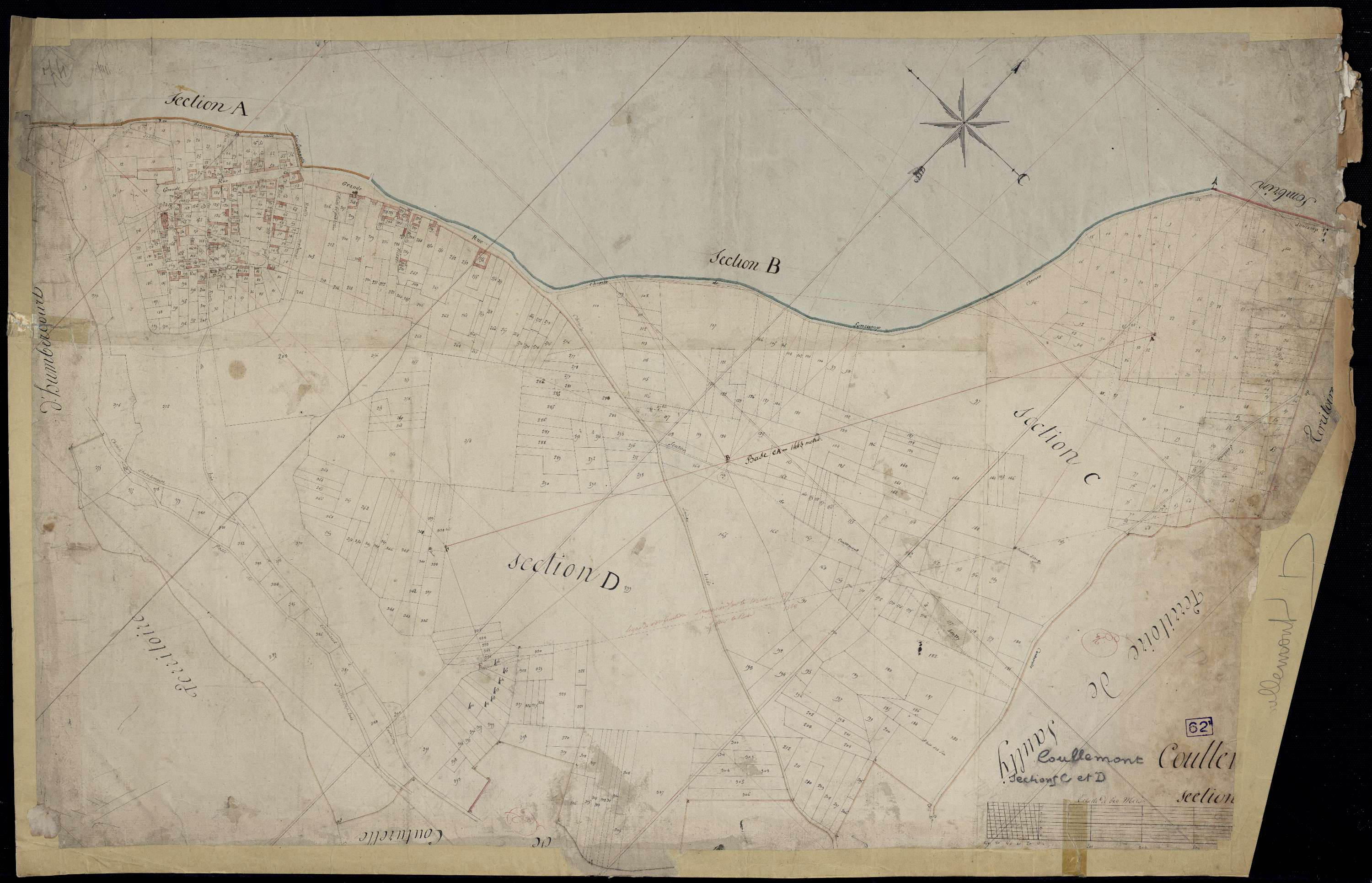 Coullemont - Sections C et D