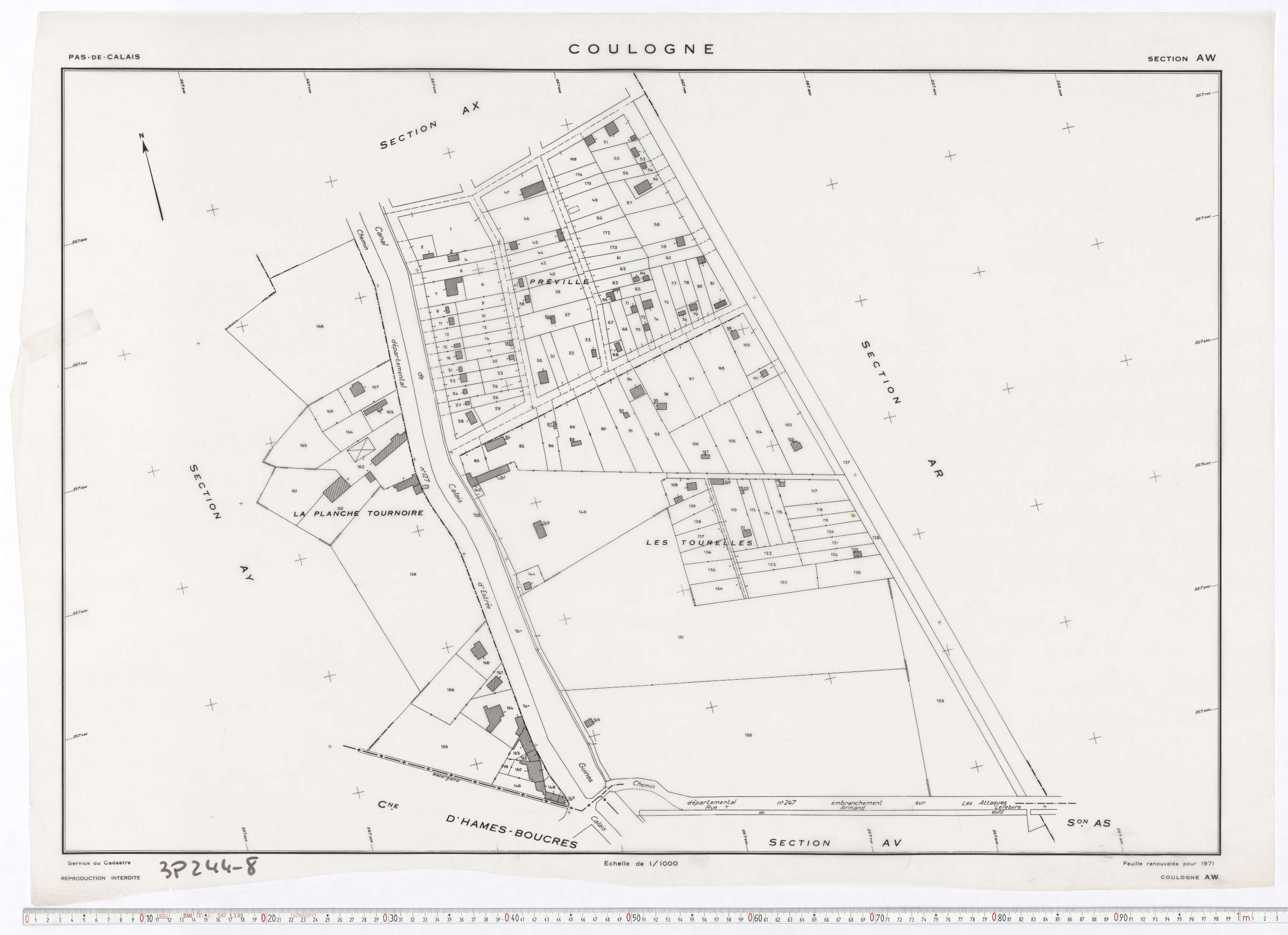 Coulogne - Section AW.
