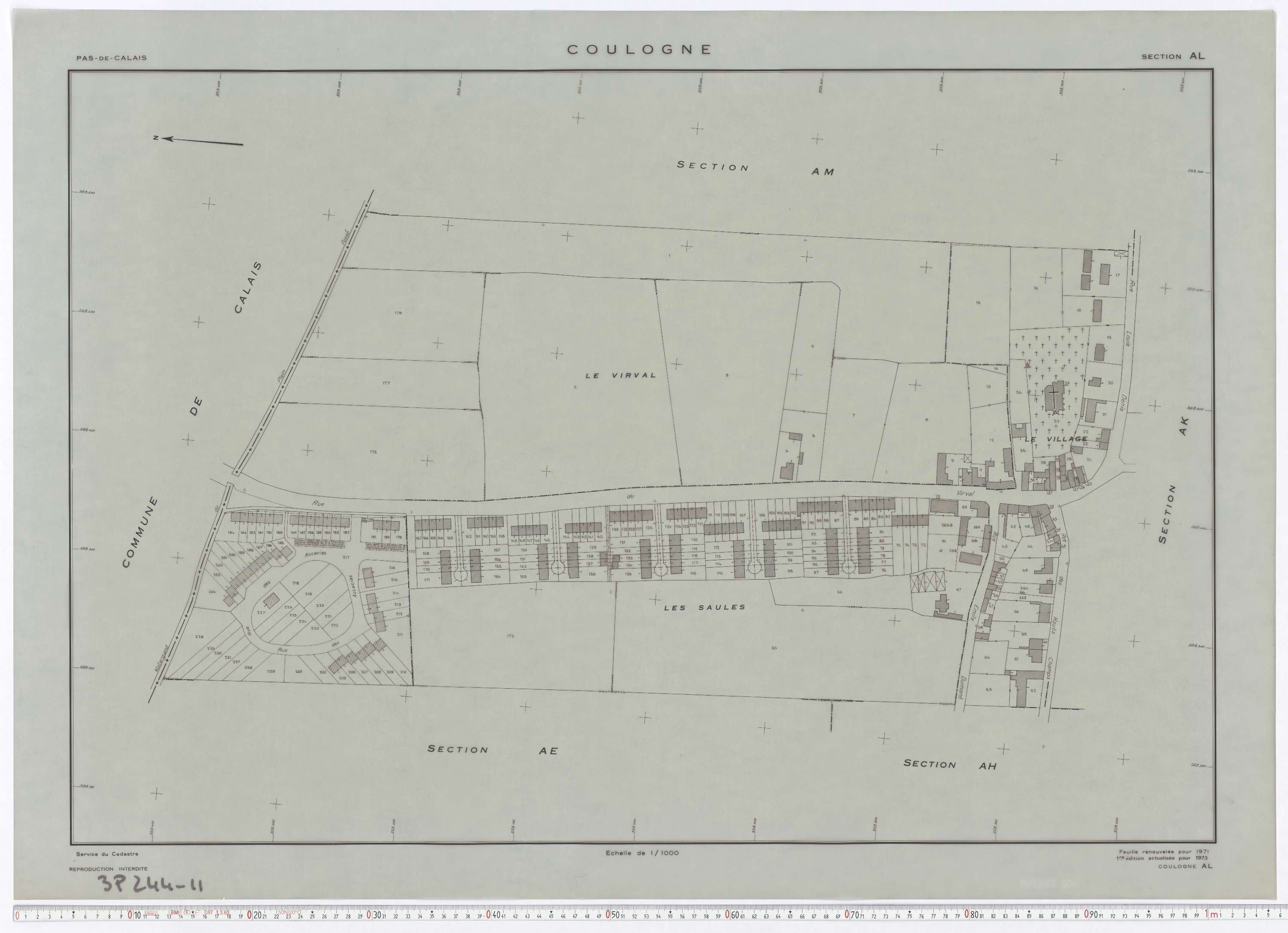 Coulogne - Section AL.