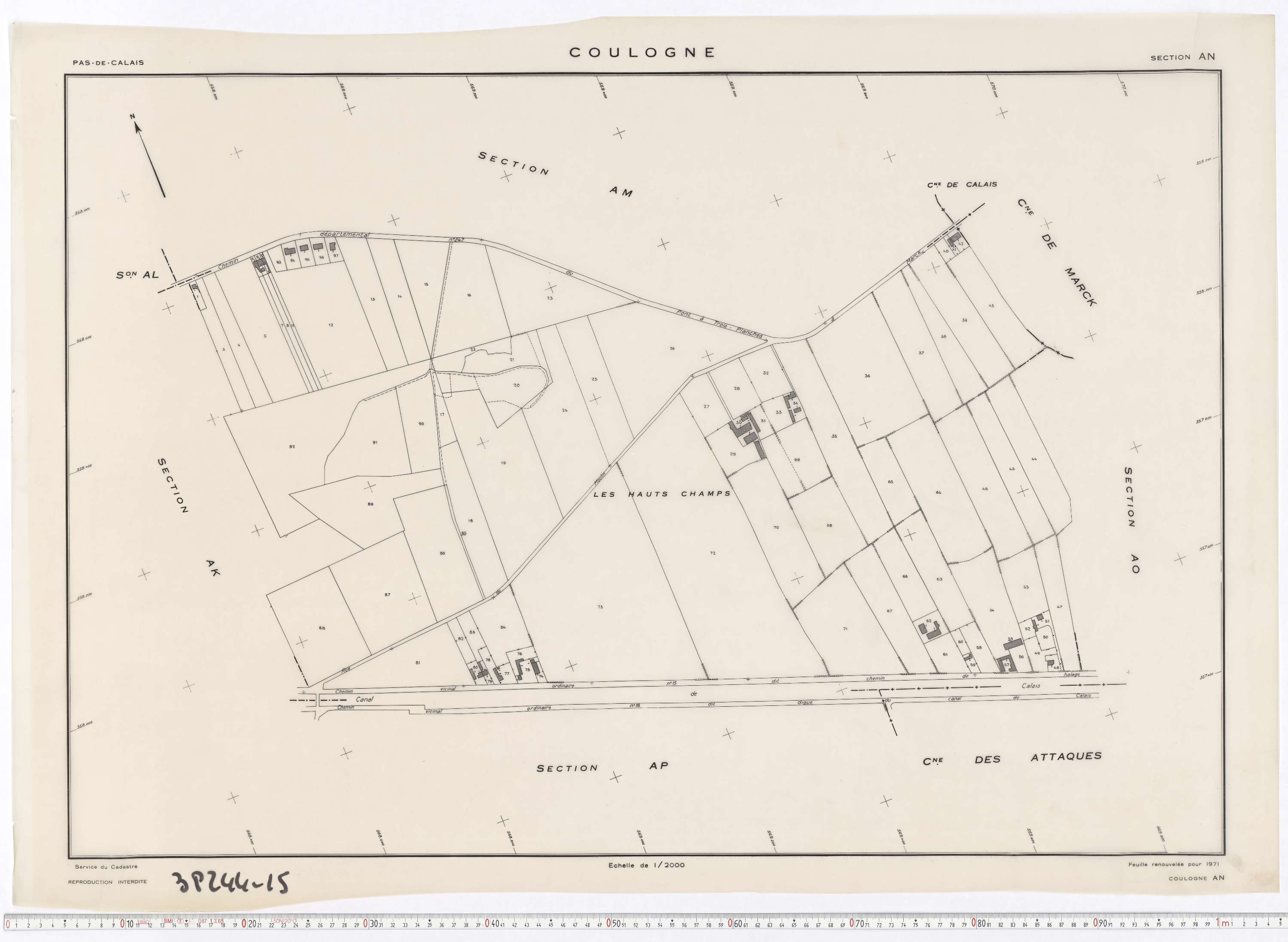 Coulogne - Section AN.