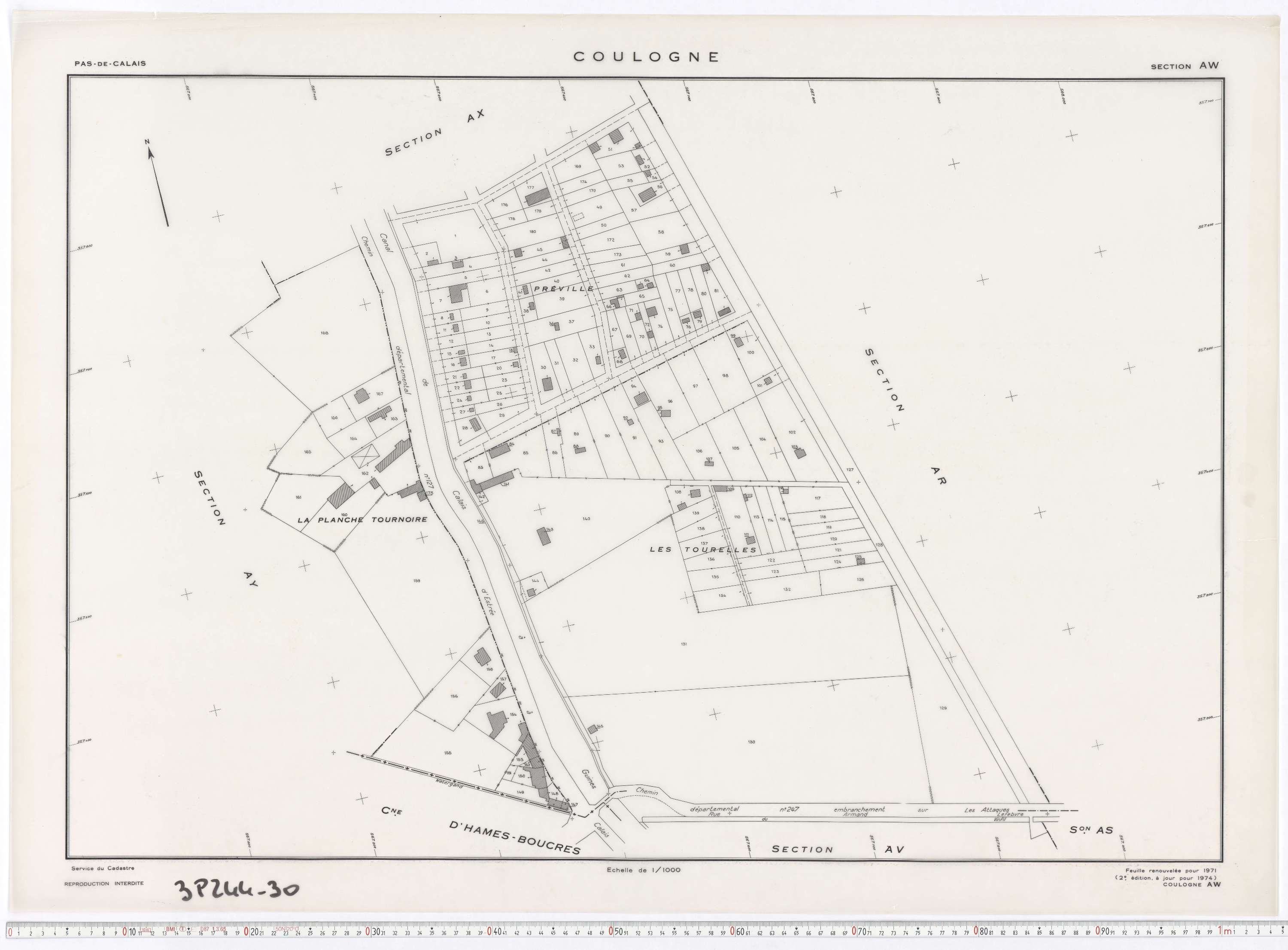 Coulogne - Section AW.