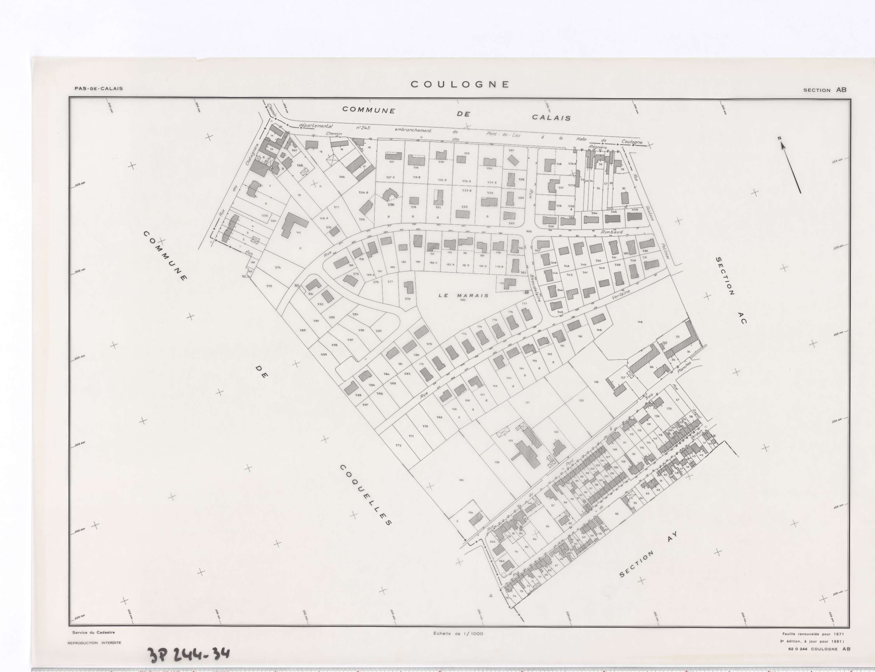 Coulogne - Section AB.