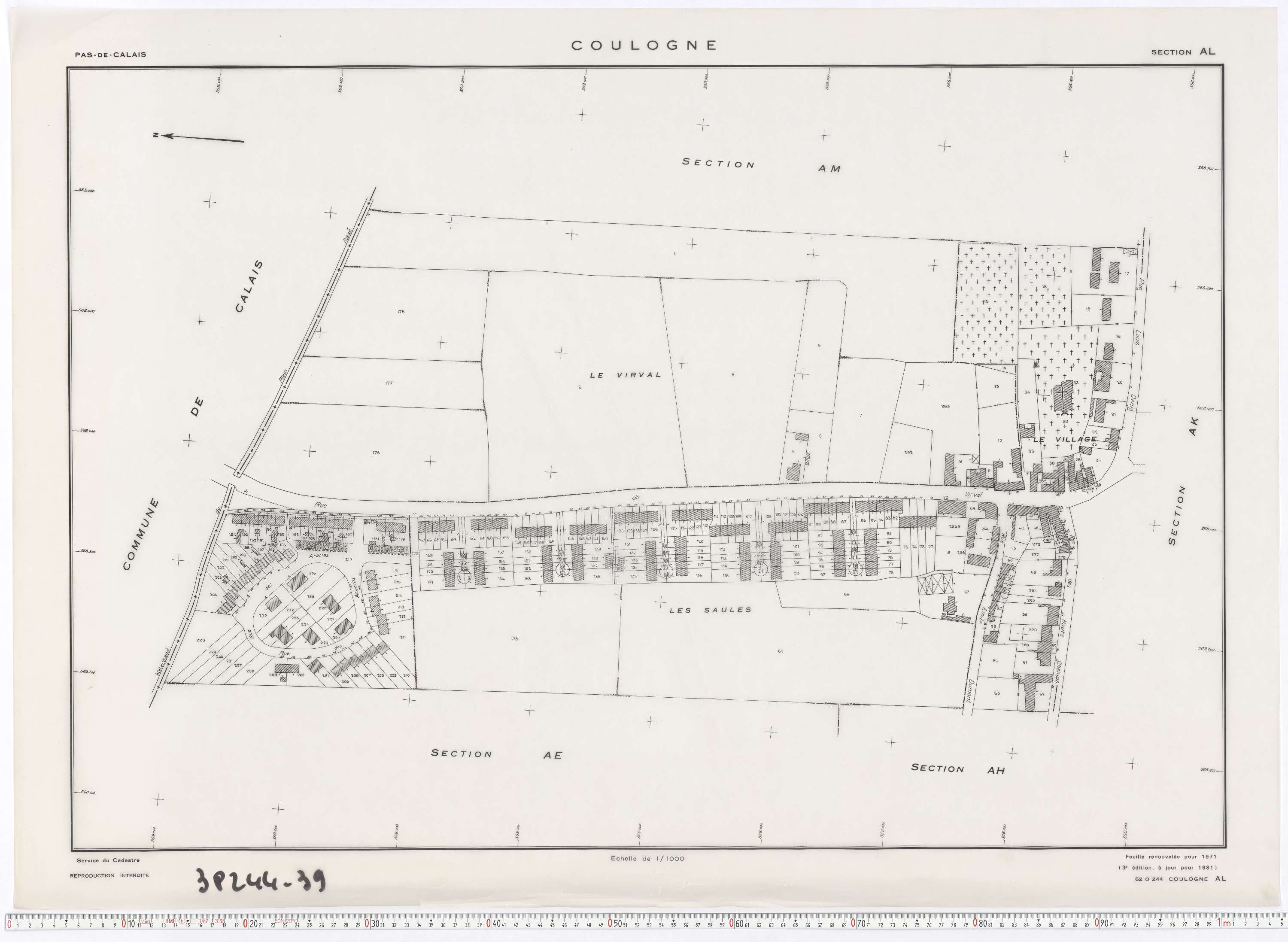 Coulogne - Section AL.