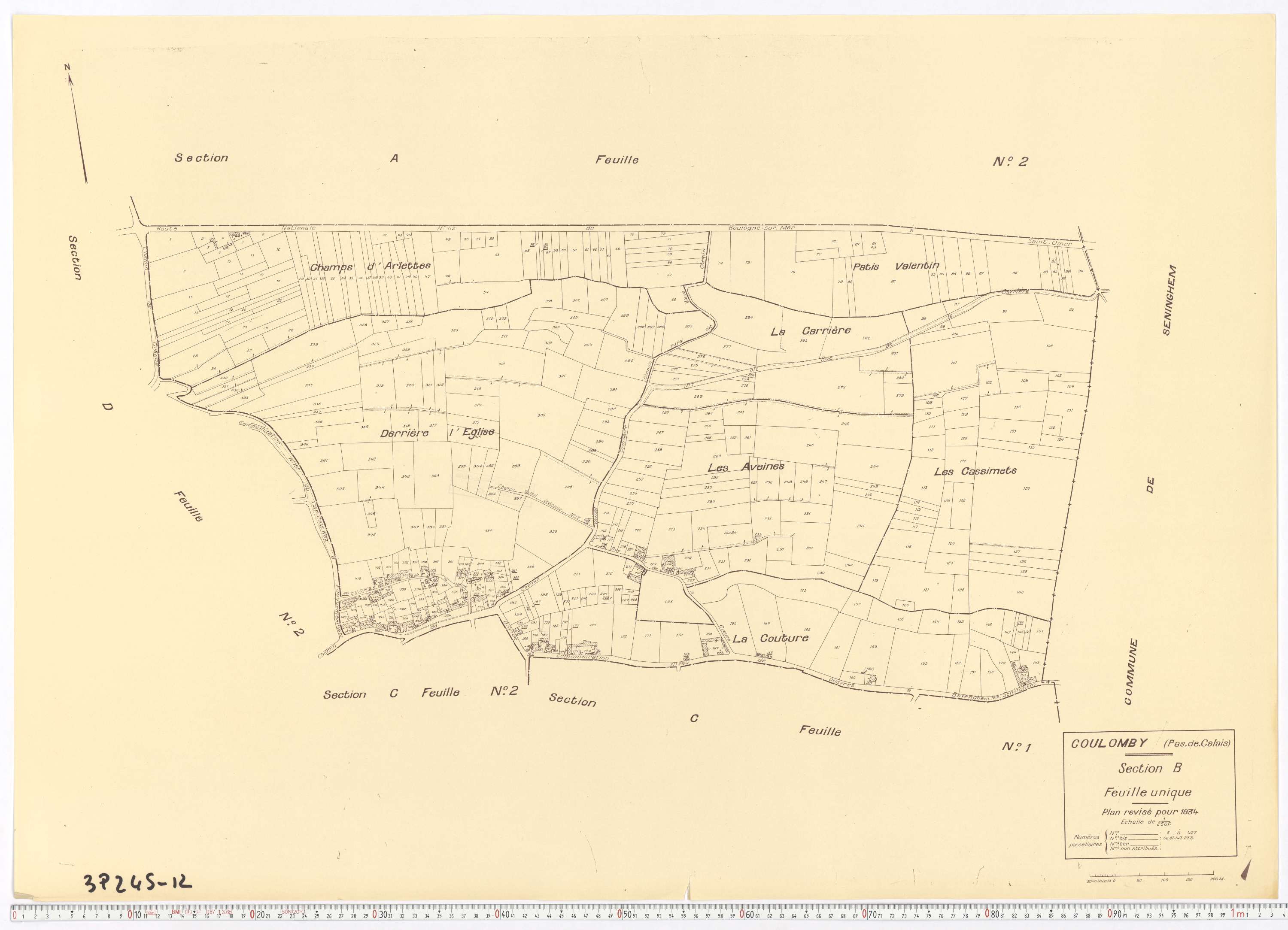 Coulomby - Section B.