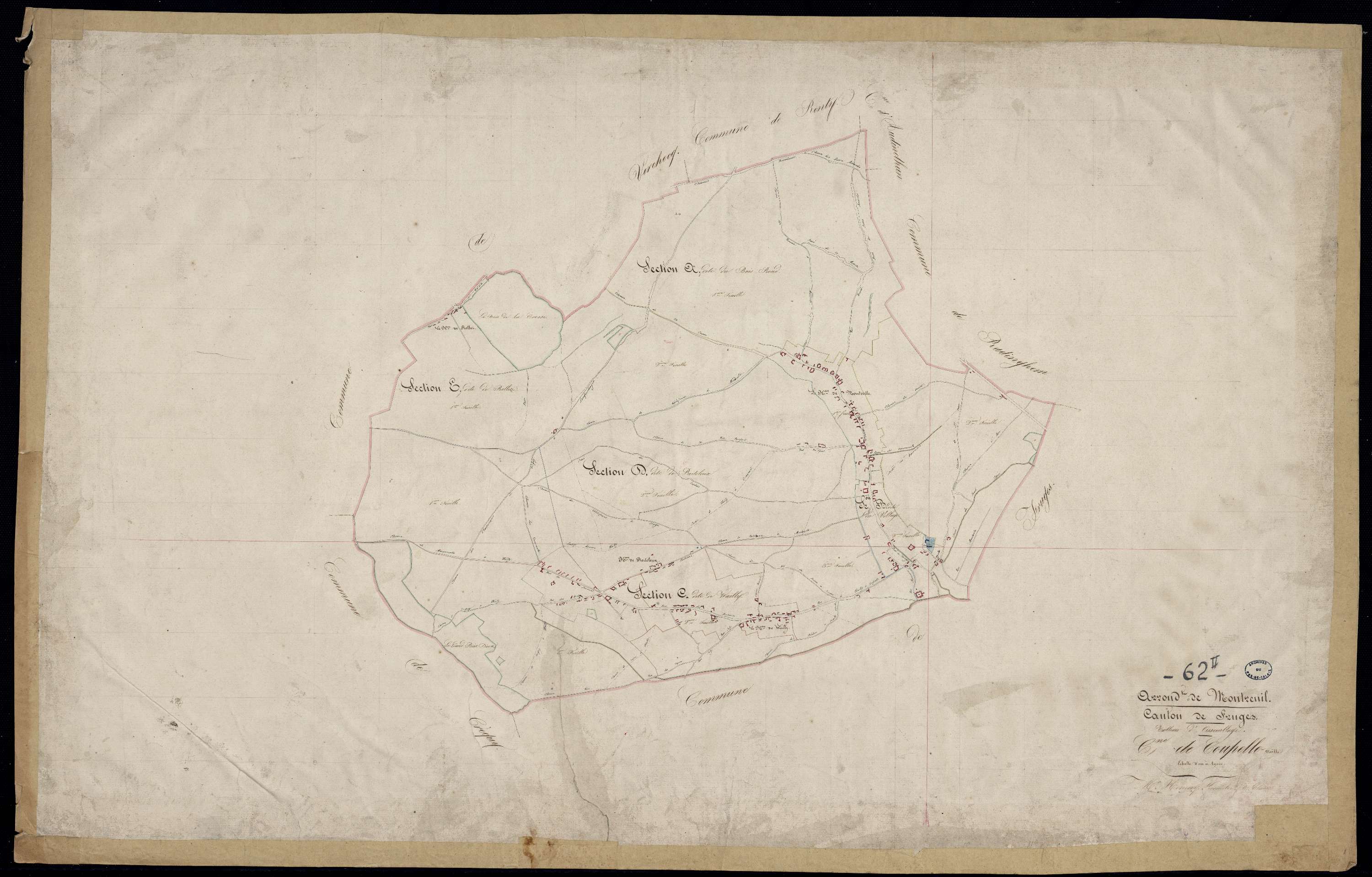 Coupelle-Vieille - Tableau d'assemblage