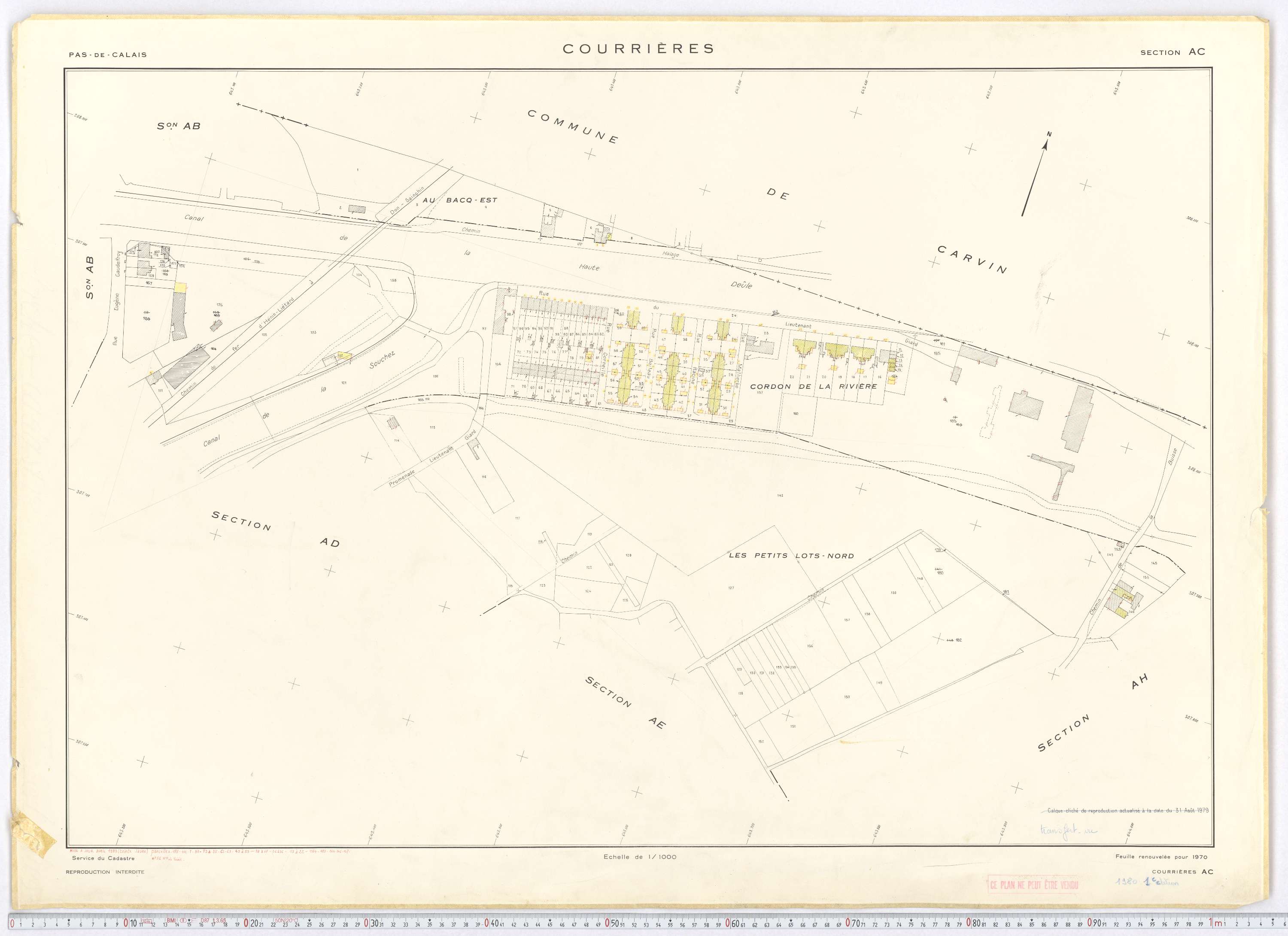 Courrières - Section AC.
