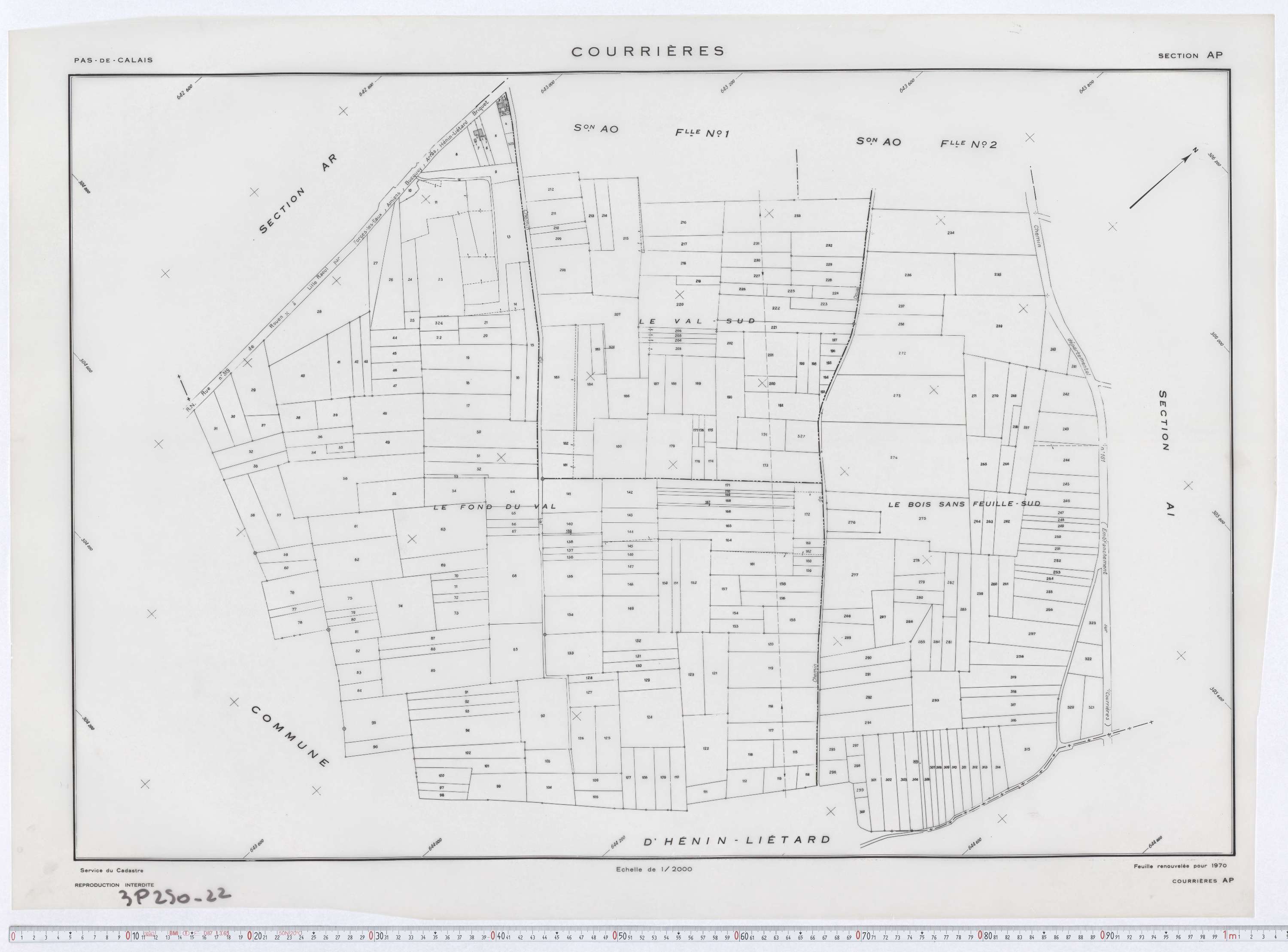Courrières - Section AP.