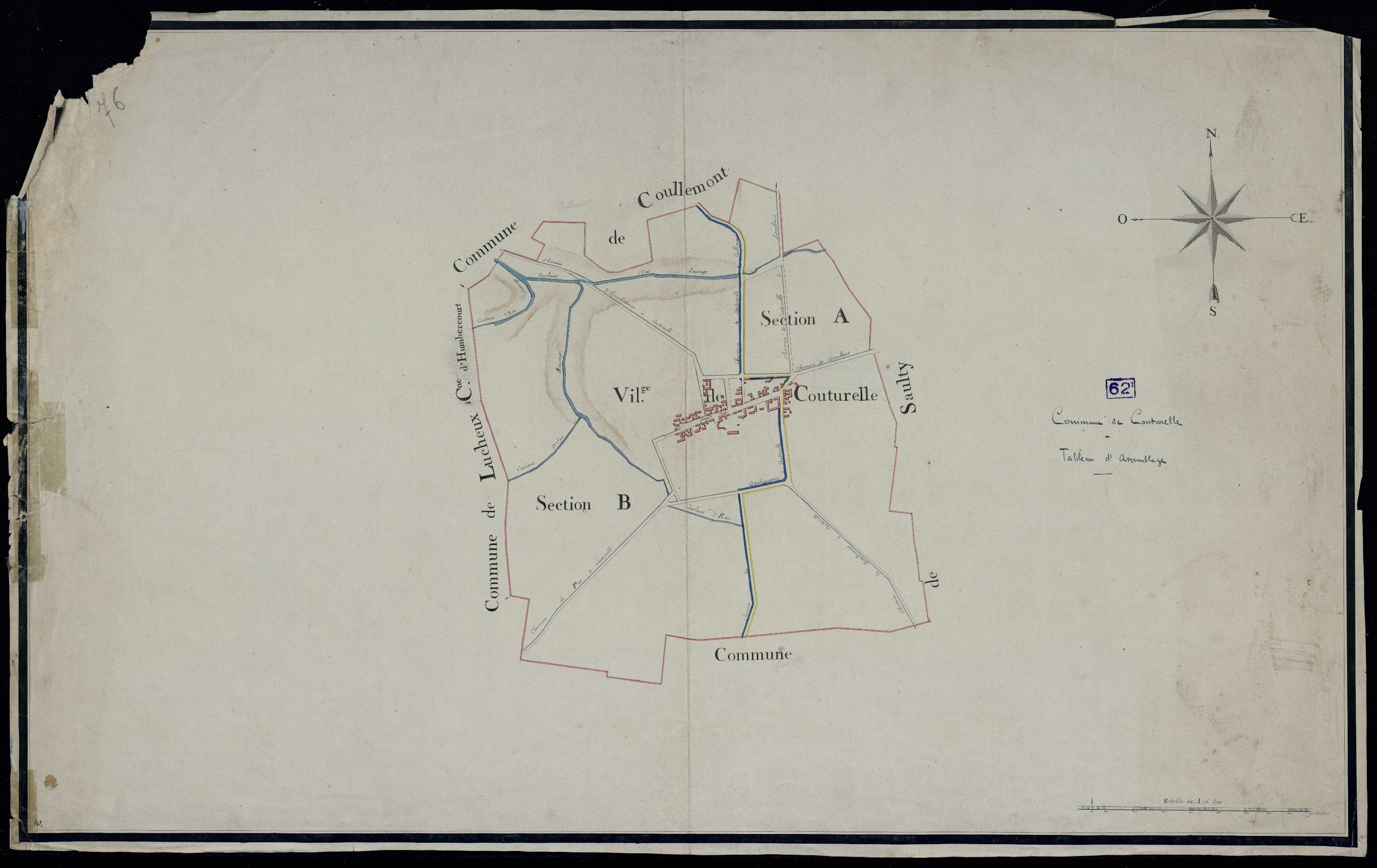 Couturelle - Tableau d'assemblage