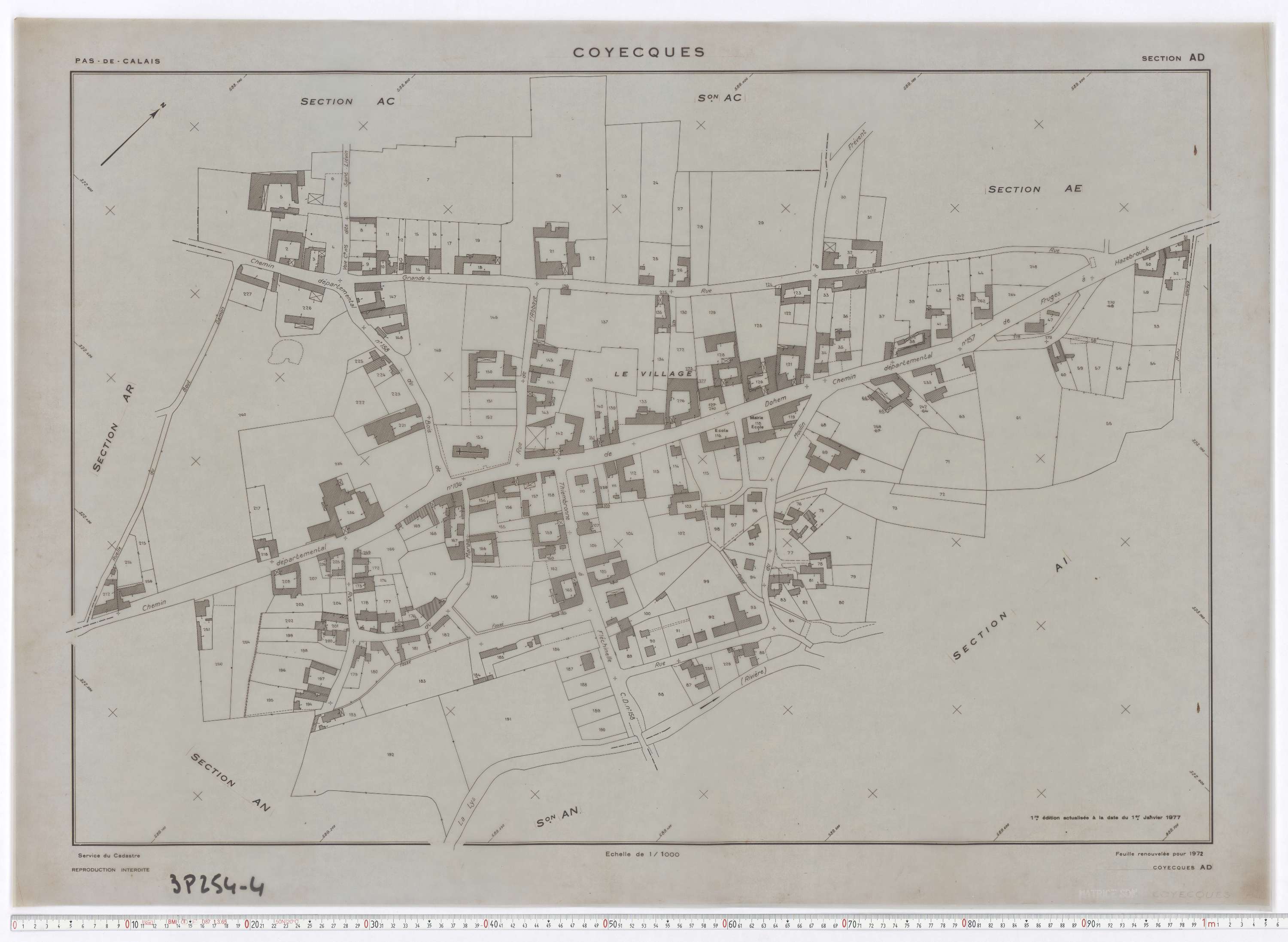 Coyecques - Section AD.