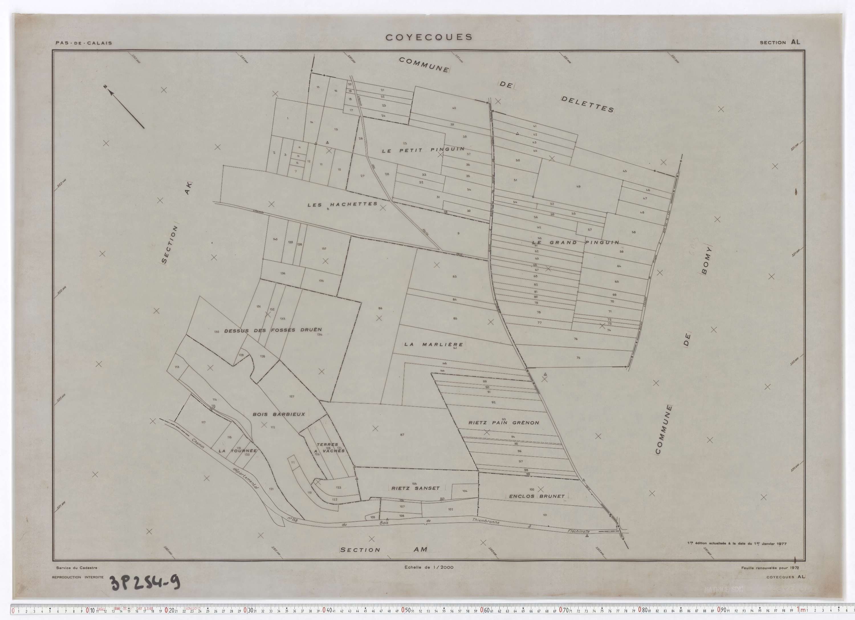 Coyecques - Section AL.