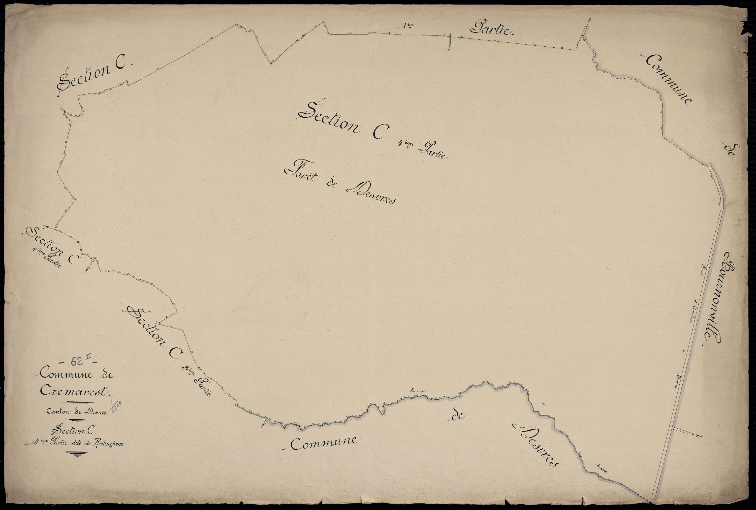 Crémarest - Section C, 4e feuille