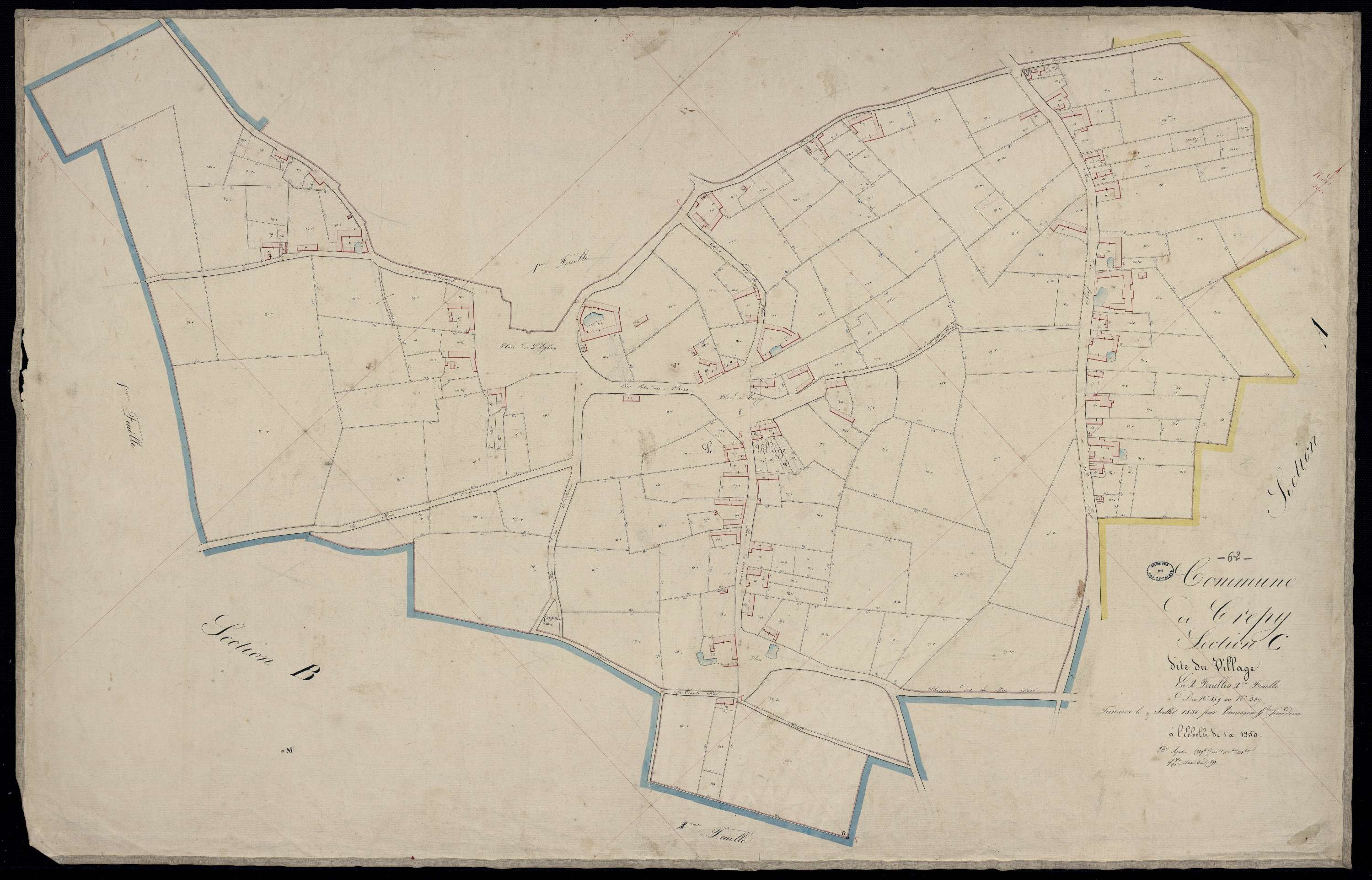Crépy - Section C, 2e feuille