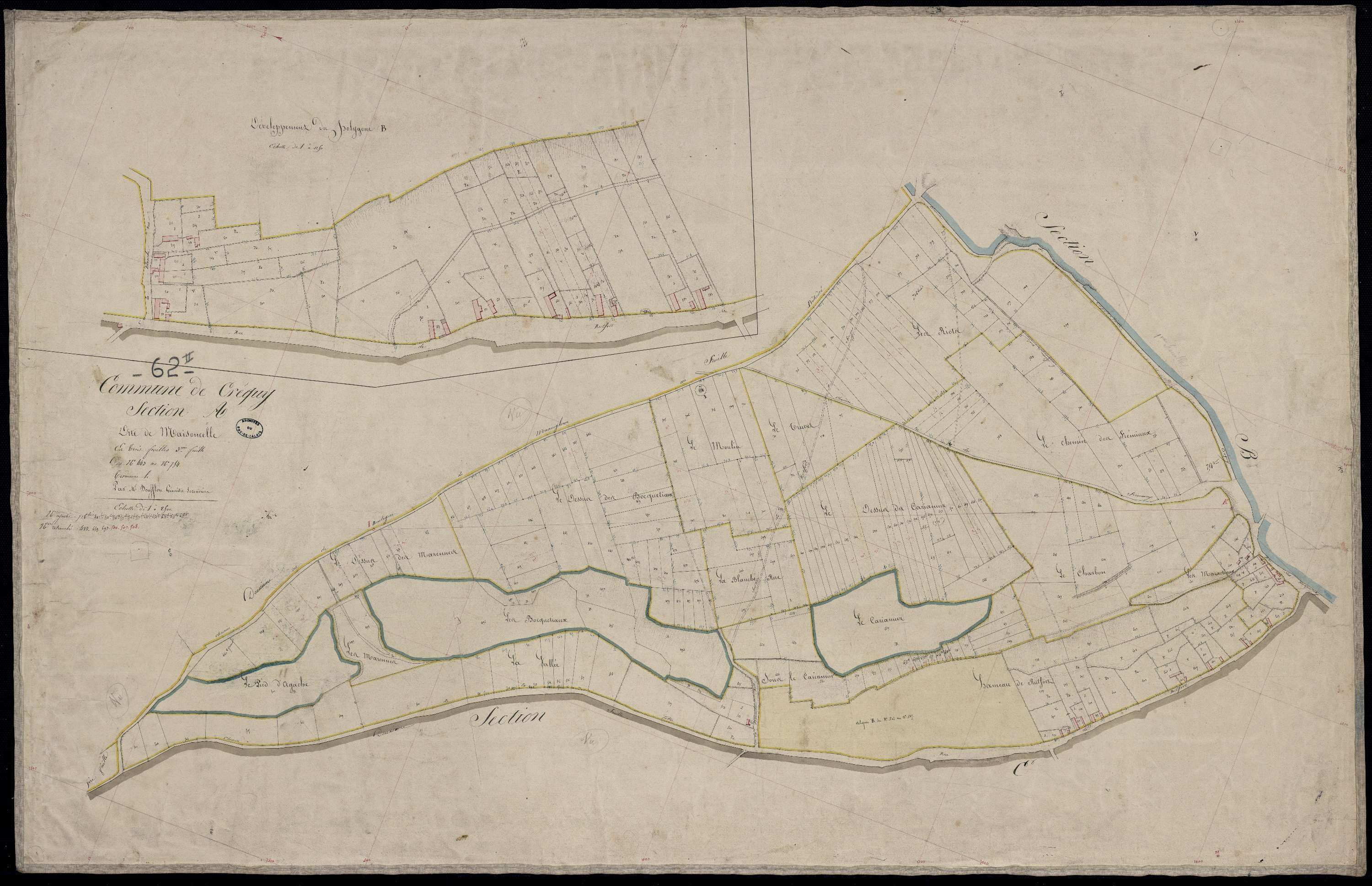 Créquy - Section A, 3e feuille