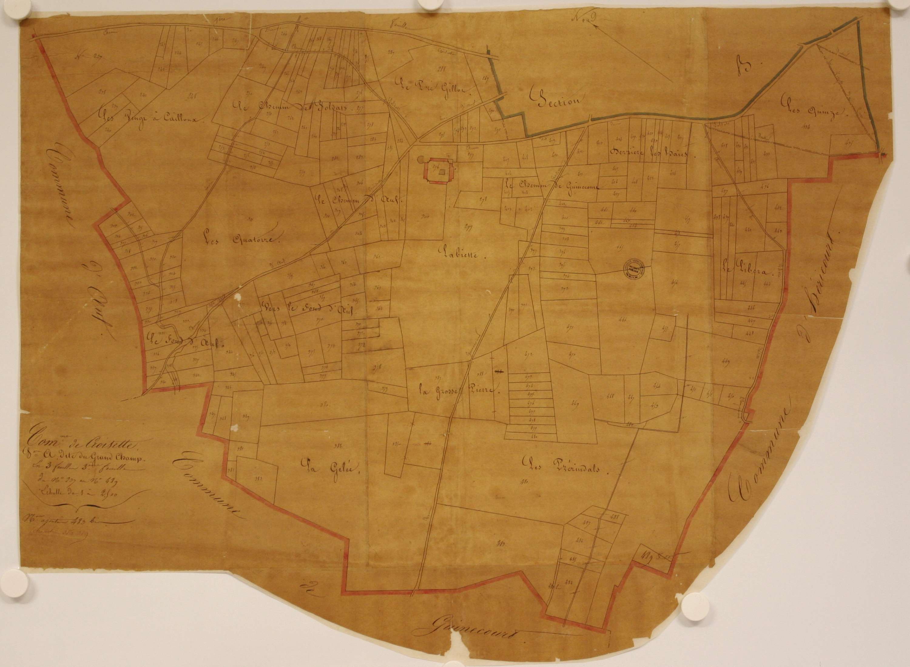 Croisette - Section A, 2e feuille