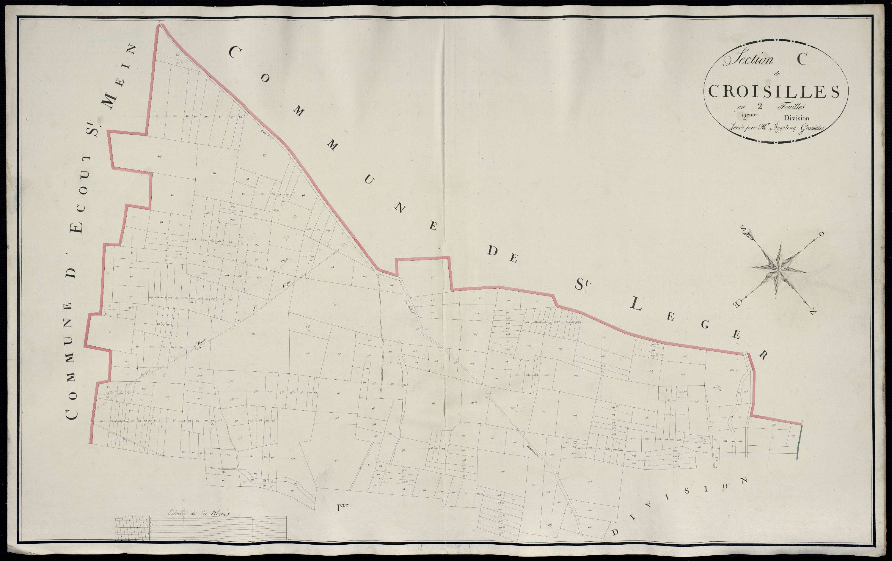 Croisilles - Section C, 2e feuille