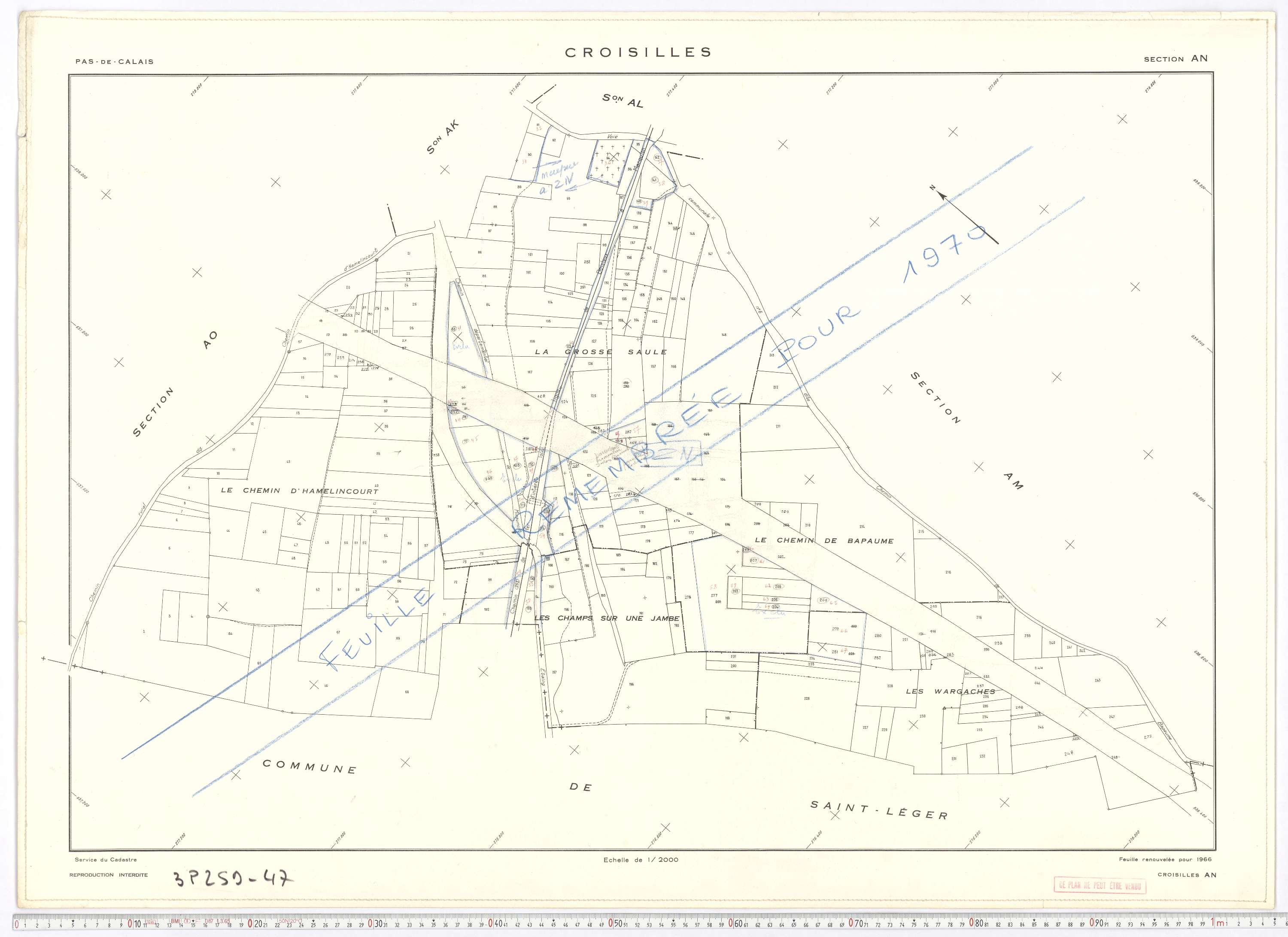 Croisilles - Section AN.