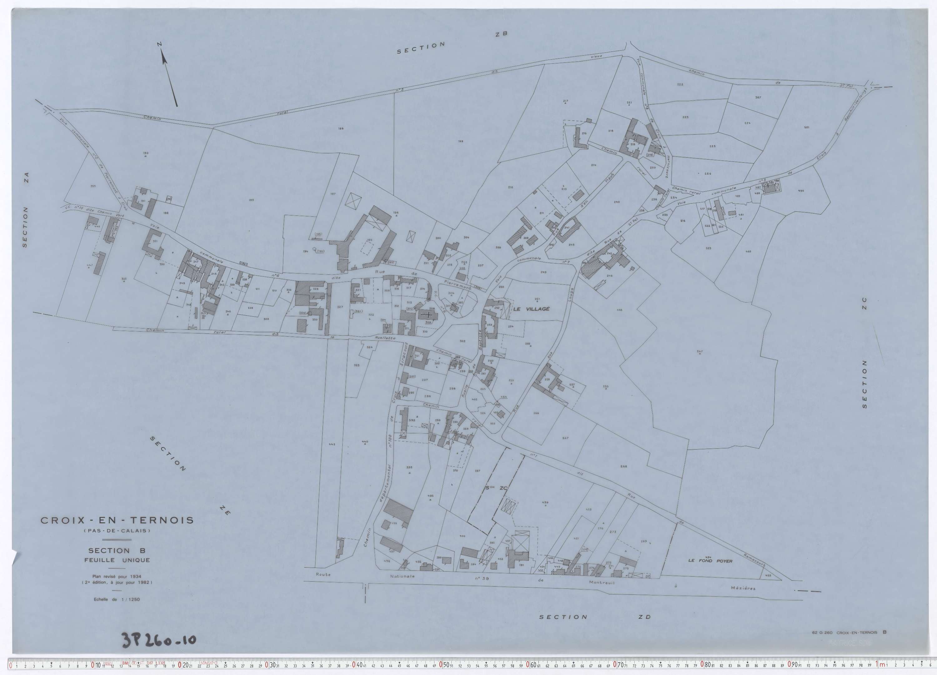 Croix-en-Ternois - Section B.
