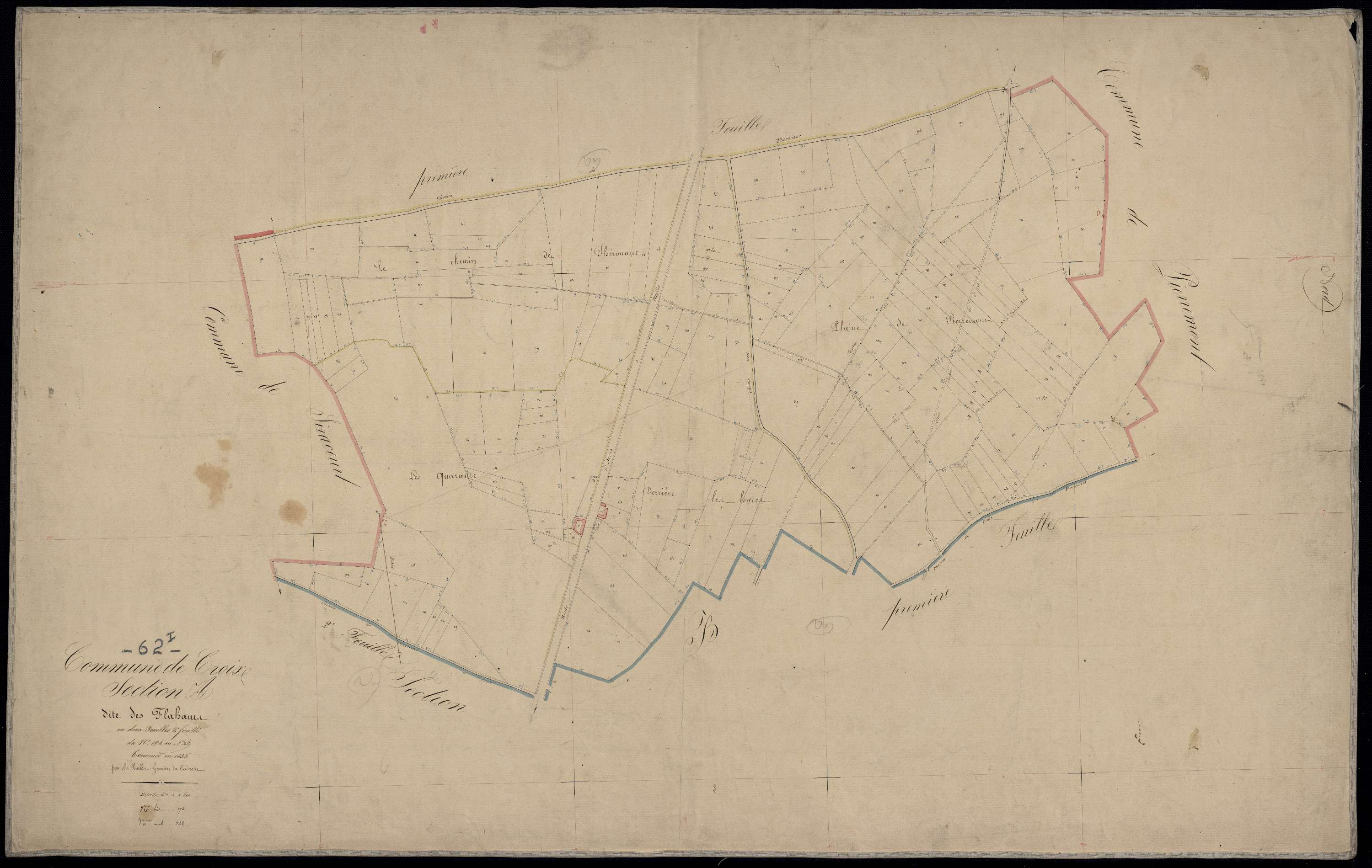 Croix-en-Ternois - Section A, 2e feuille