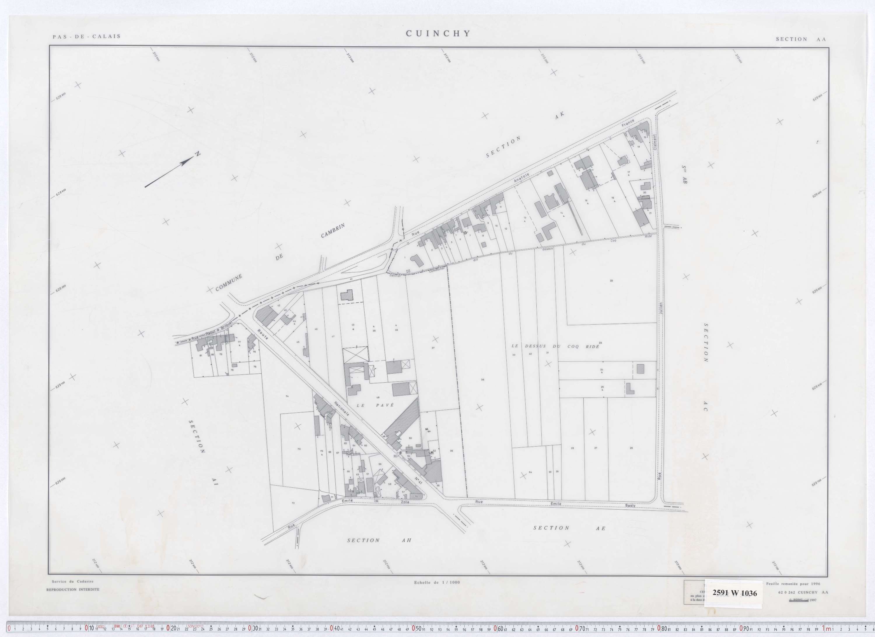 Cuinchy - Section AA.