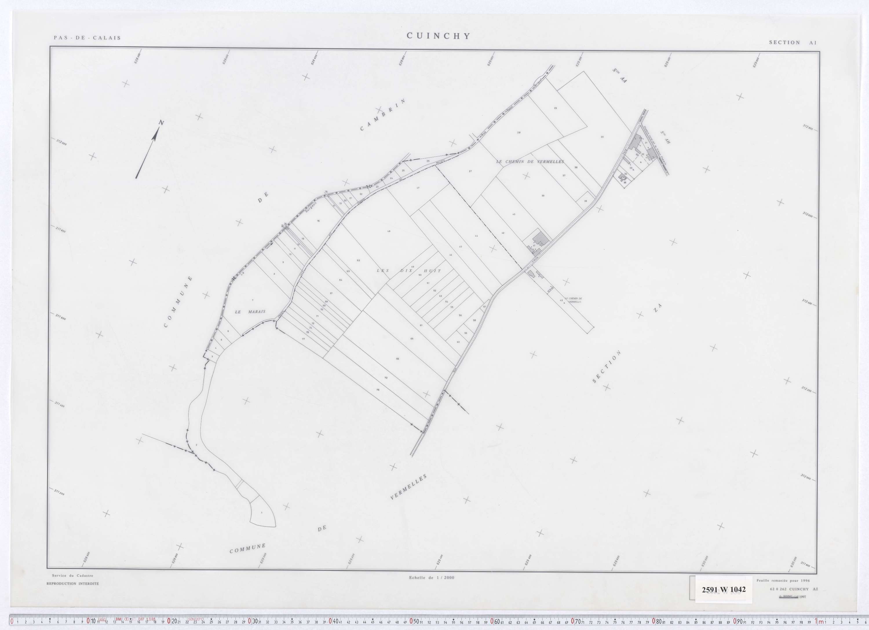 Cuinchy - Section AI.