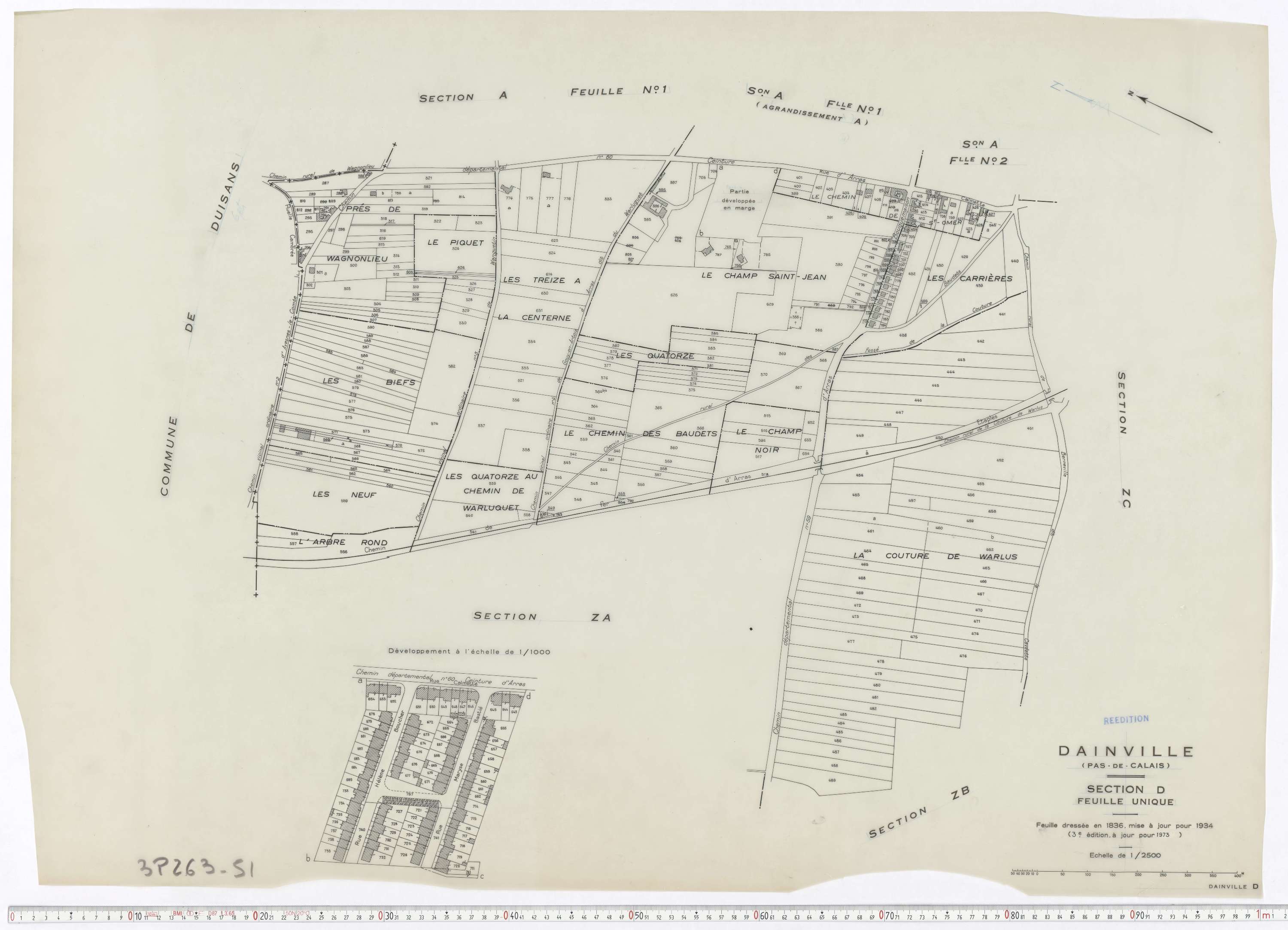 Dainville - Section D.