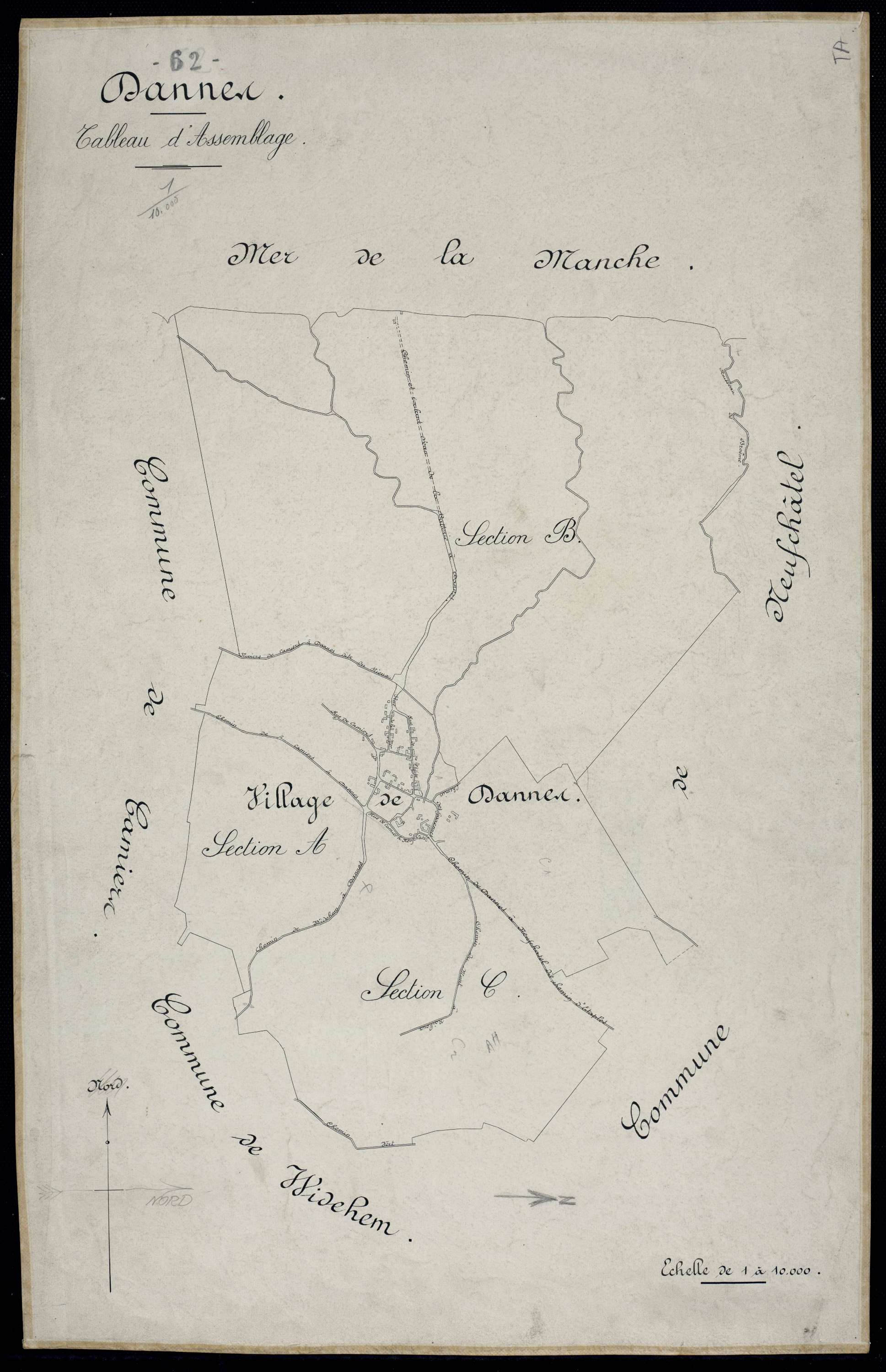 Dannes - Tableau d'assemblage