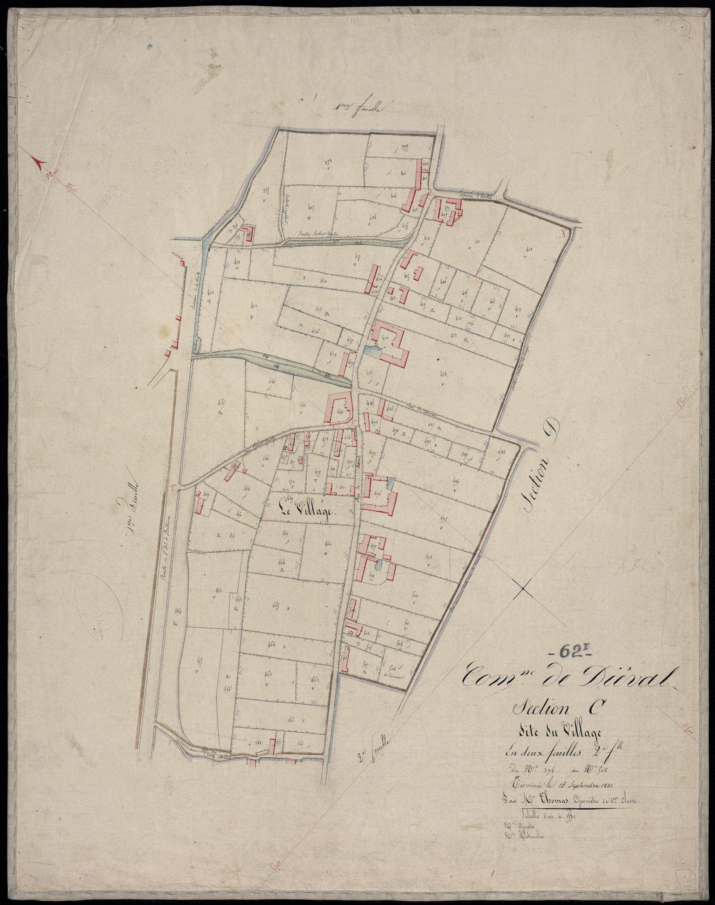 Diéval - Section C, 2e feuille