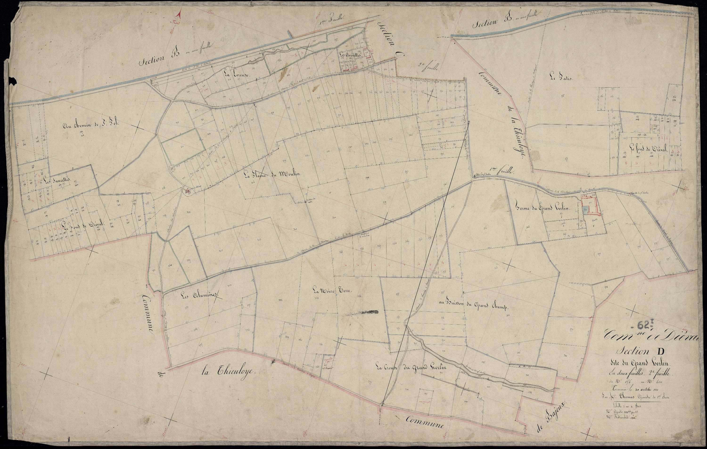 Diéval - Section D, 2e feuille