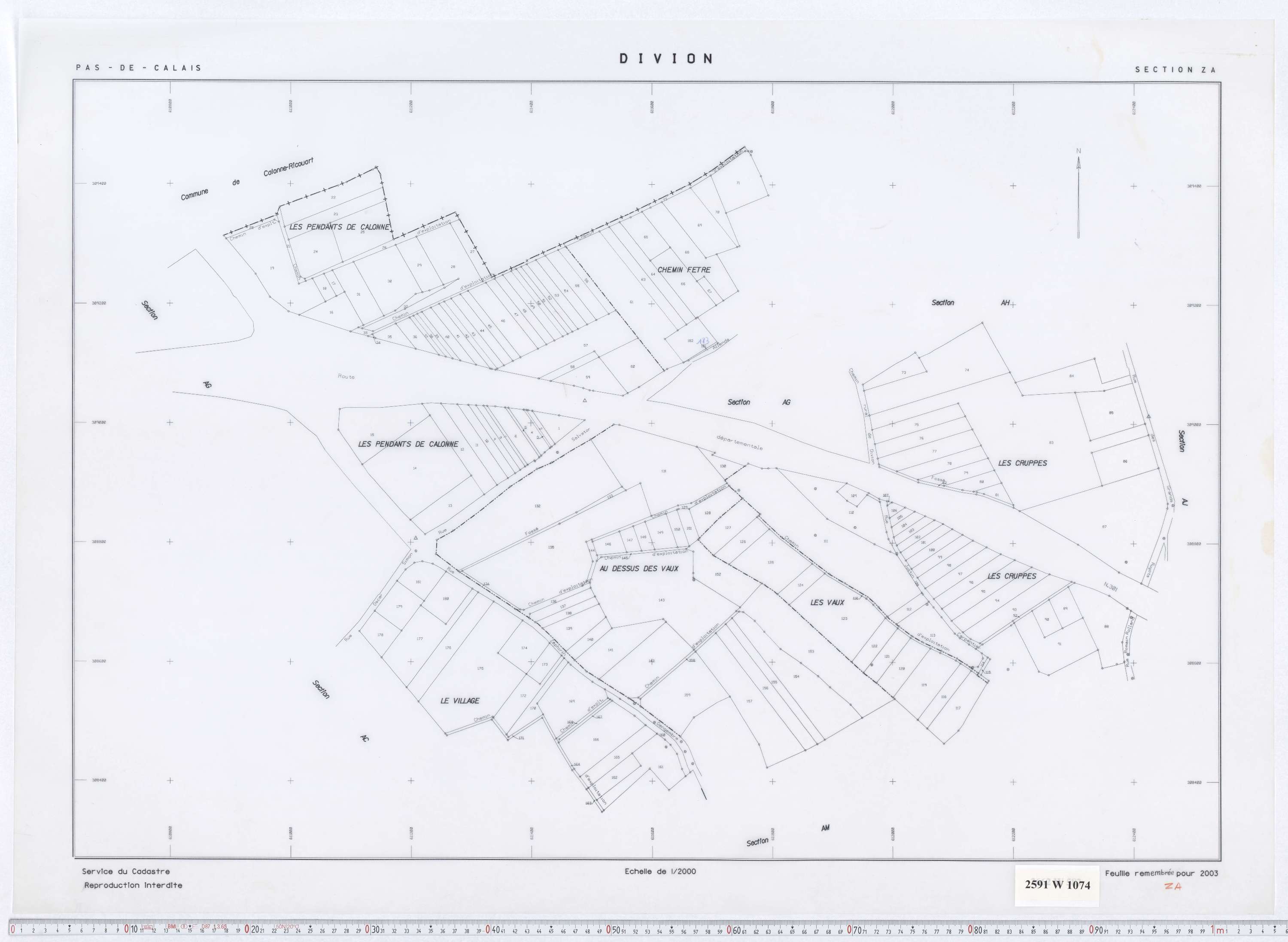 Divion - Section ZA.