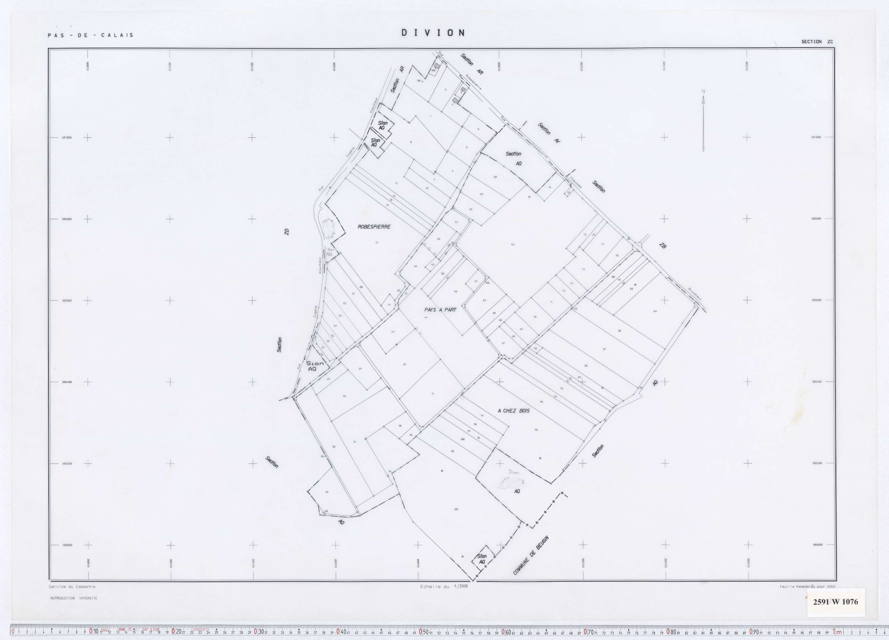 Divion - Section ZC.
