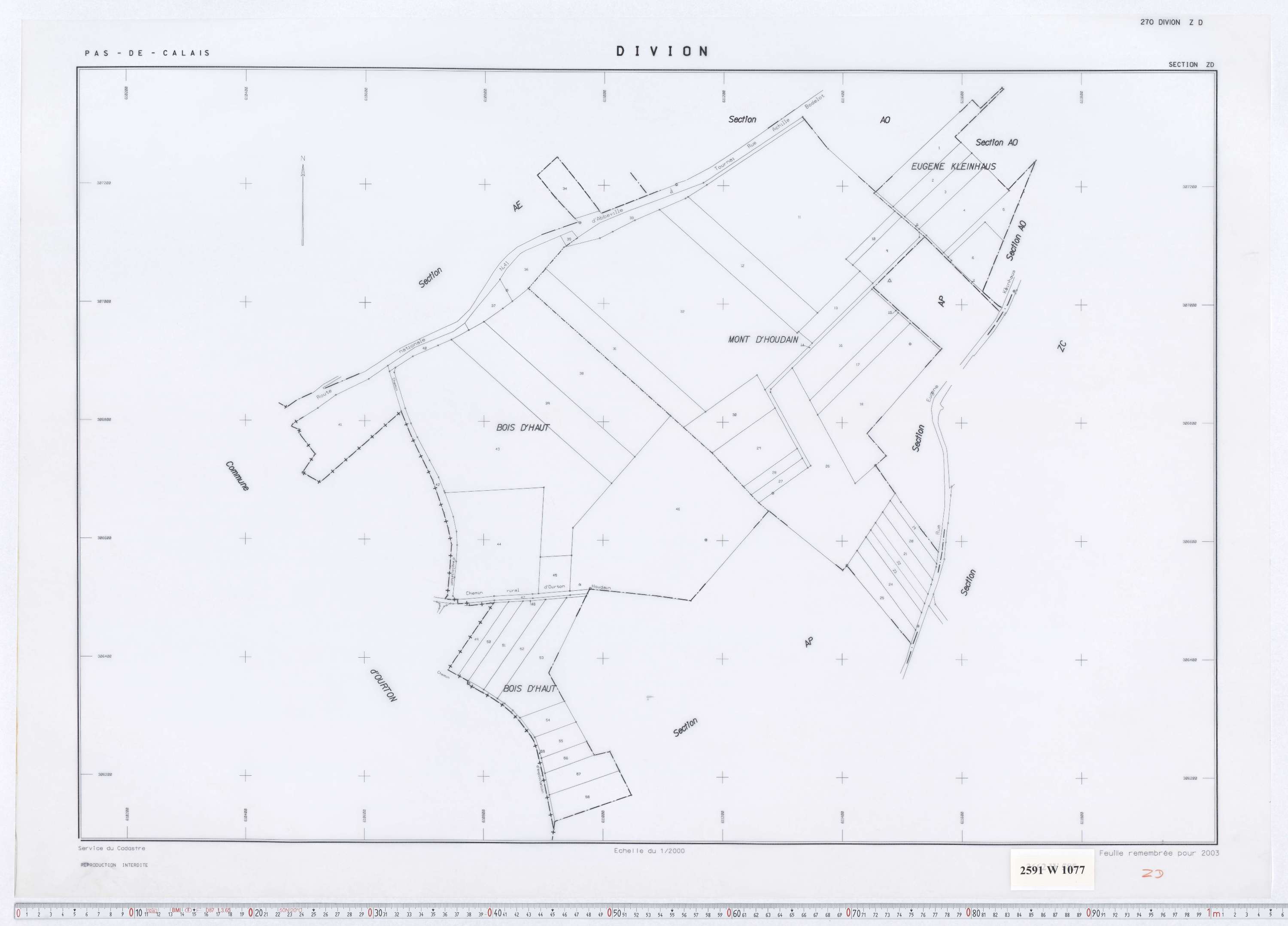 Divion - Section ZD.