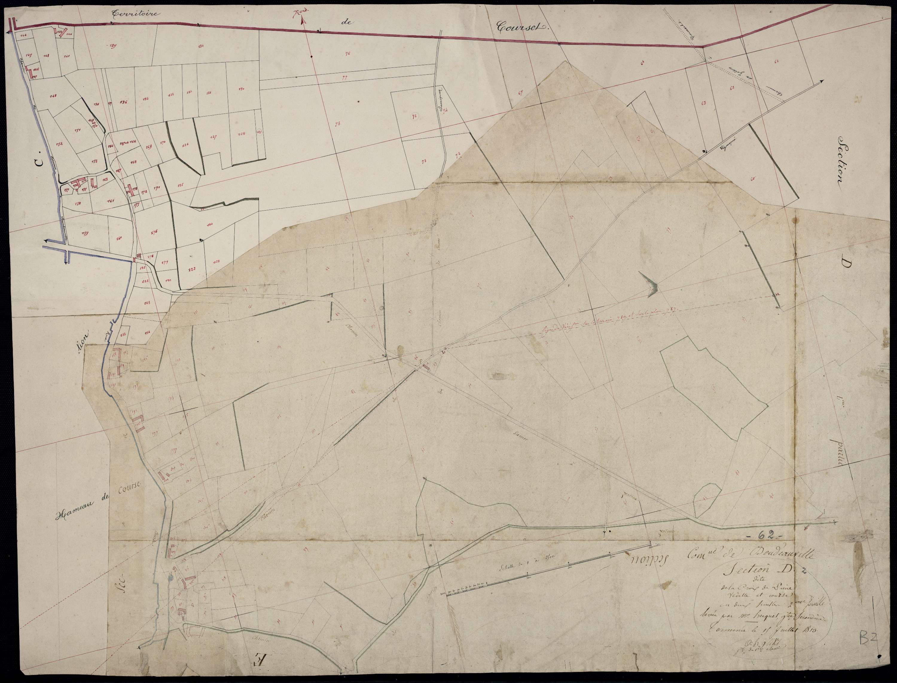 Doudeauville - Section D, 2e feuille