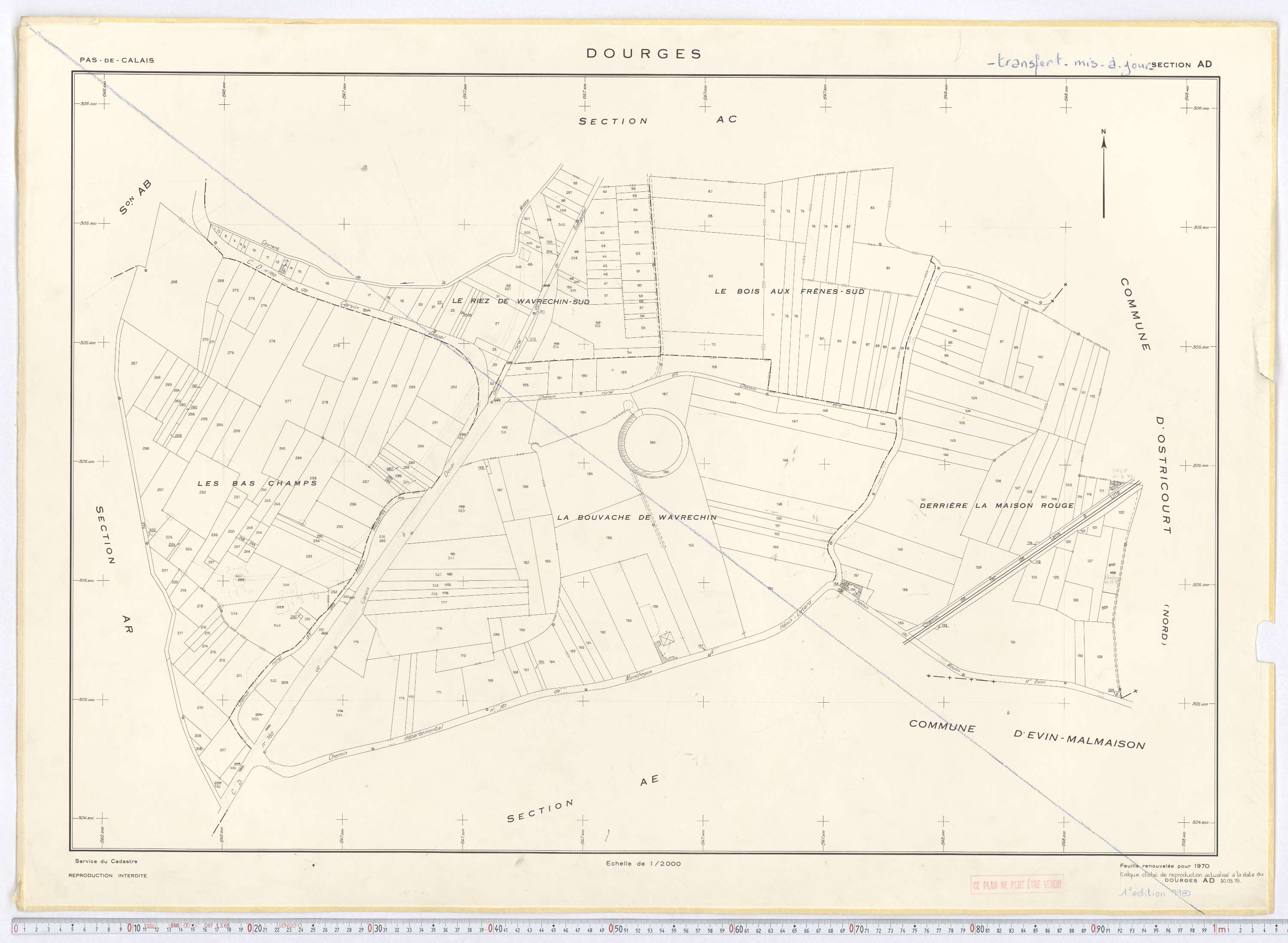 Dourges - Section AD.