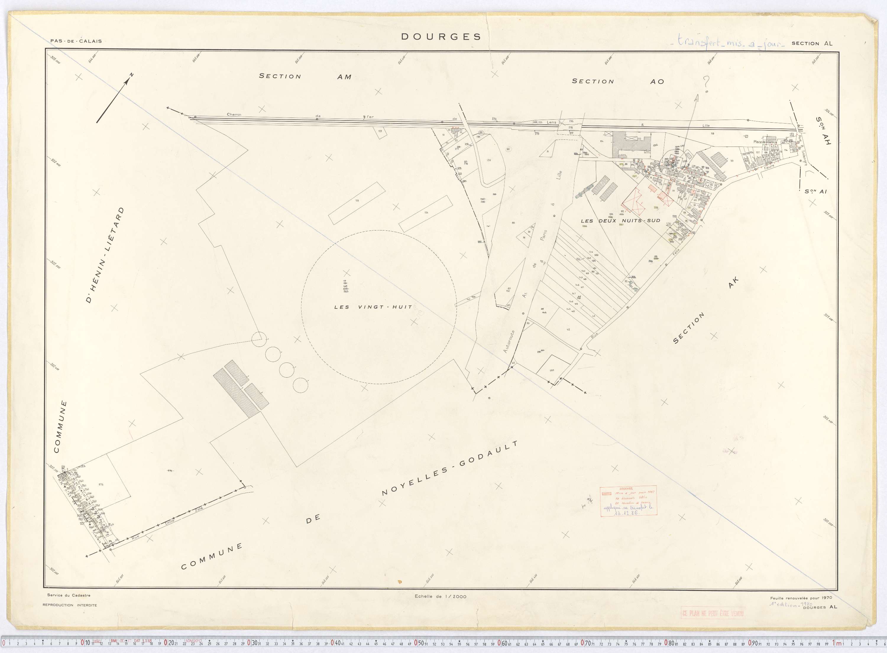 Dourges - Section AL.