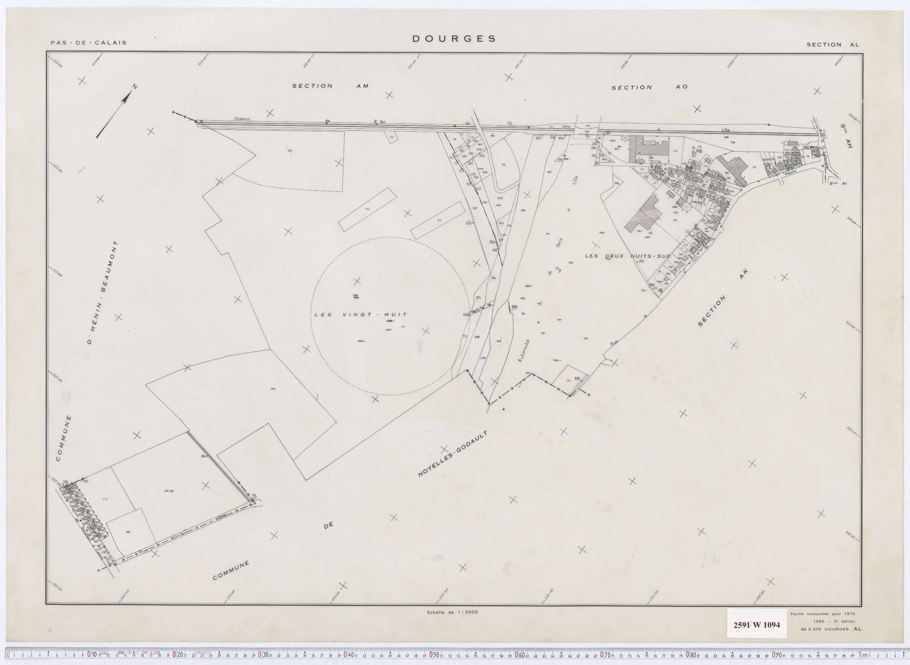 Dourges - Section AL.