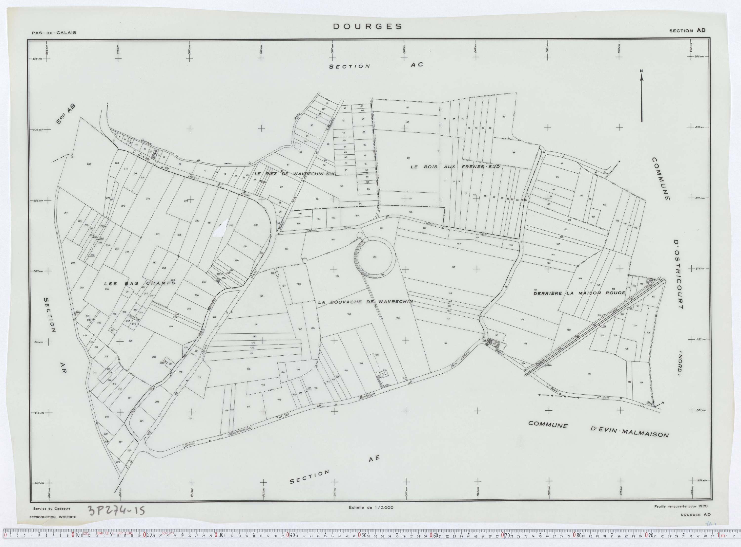 Dourges - Section AD.