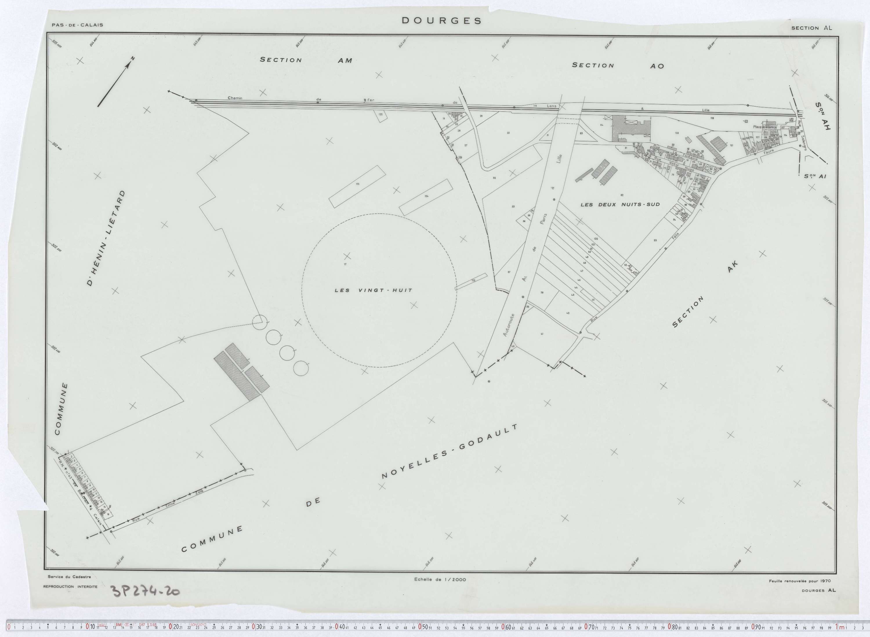 Dourges - Section AL.