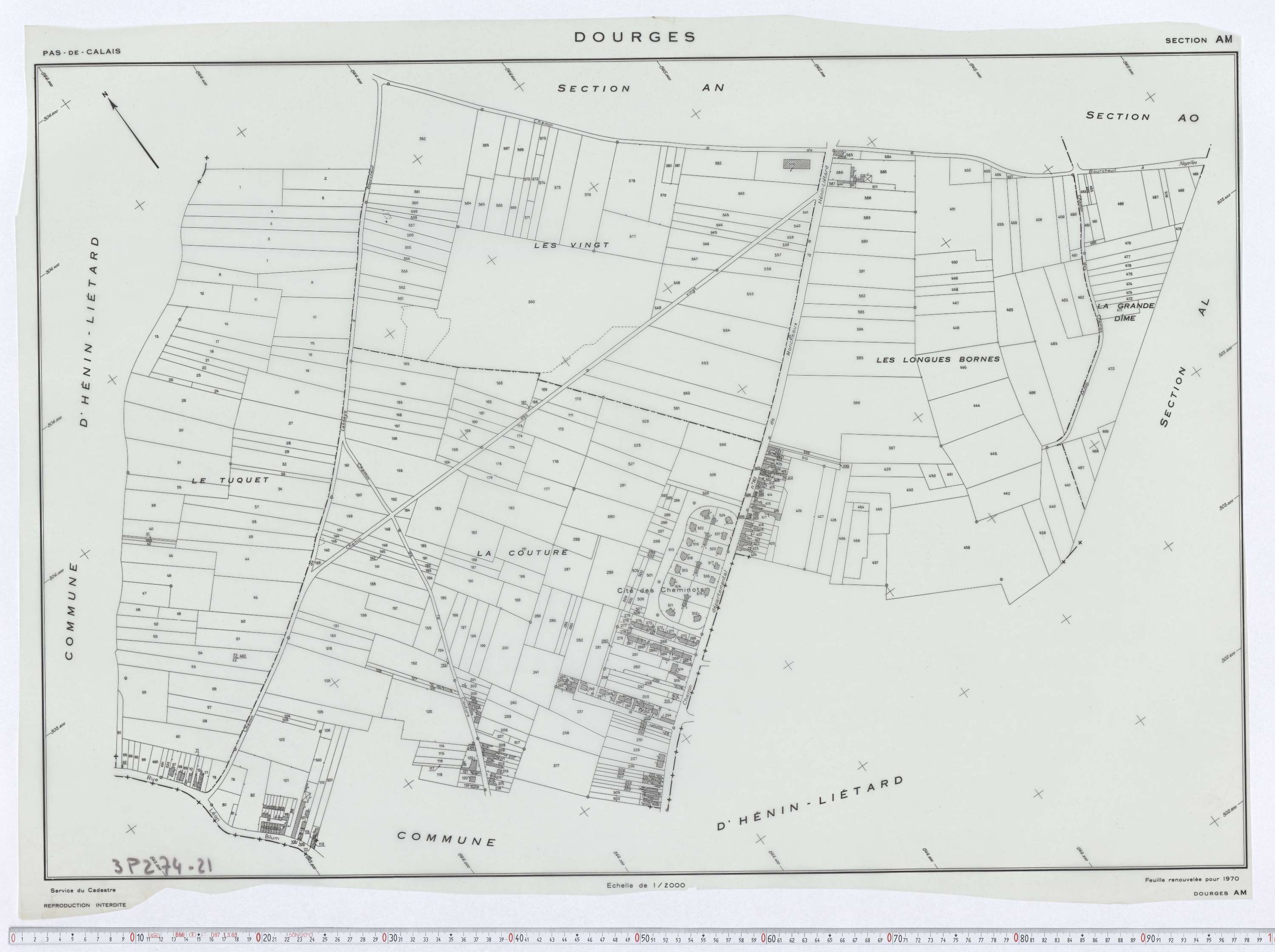 Dourges - Section AM.