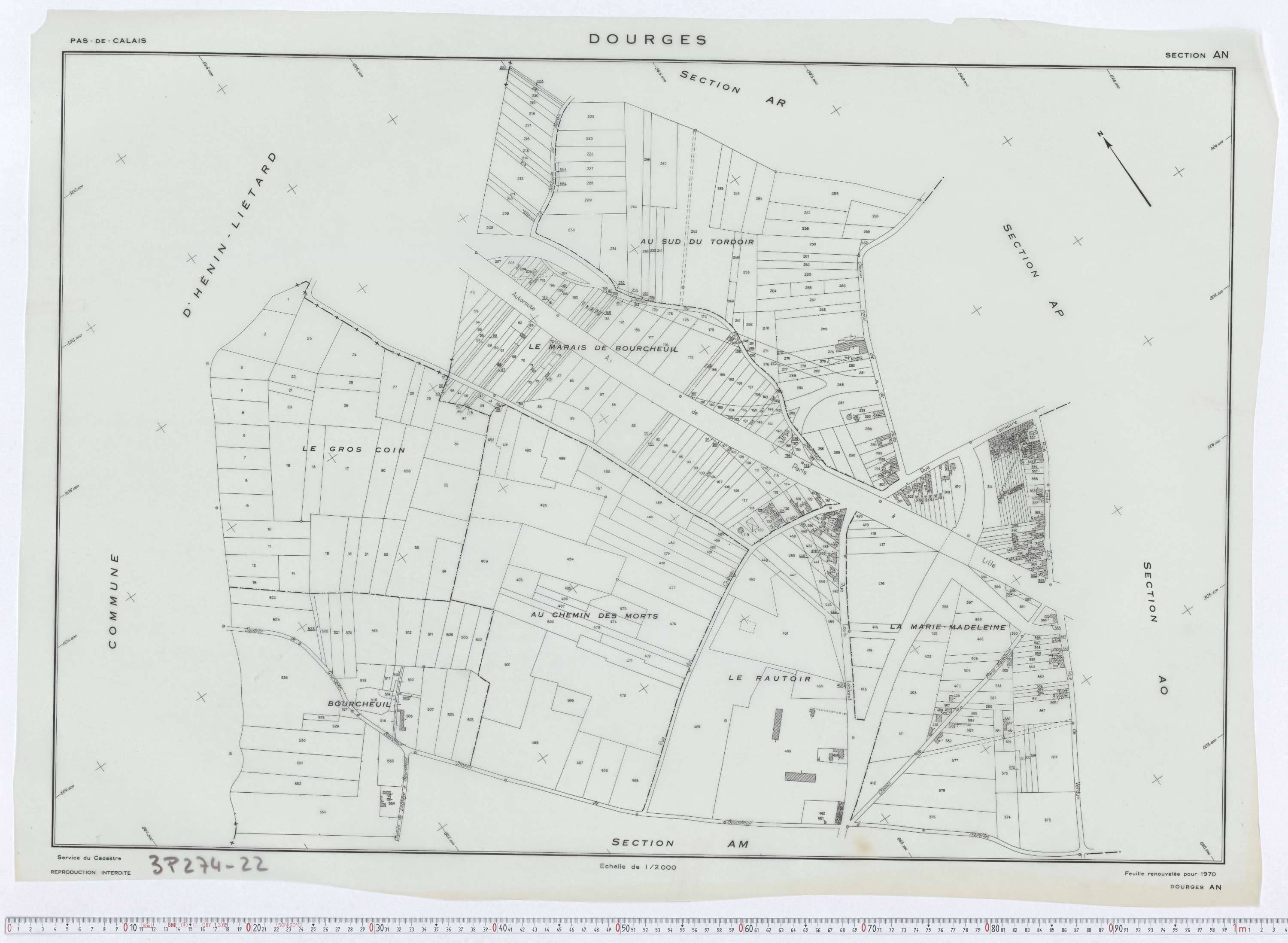 Dourges - Section AN.