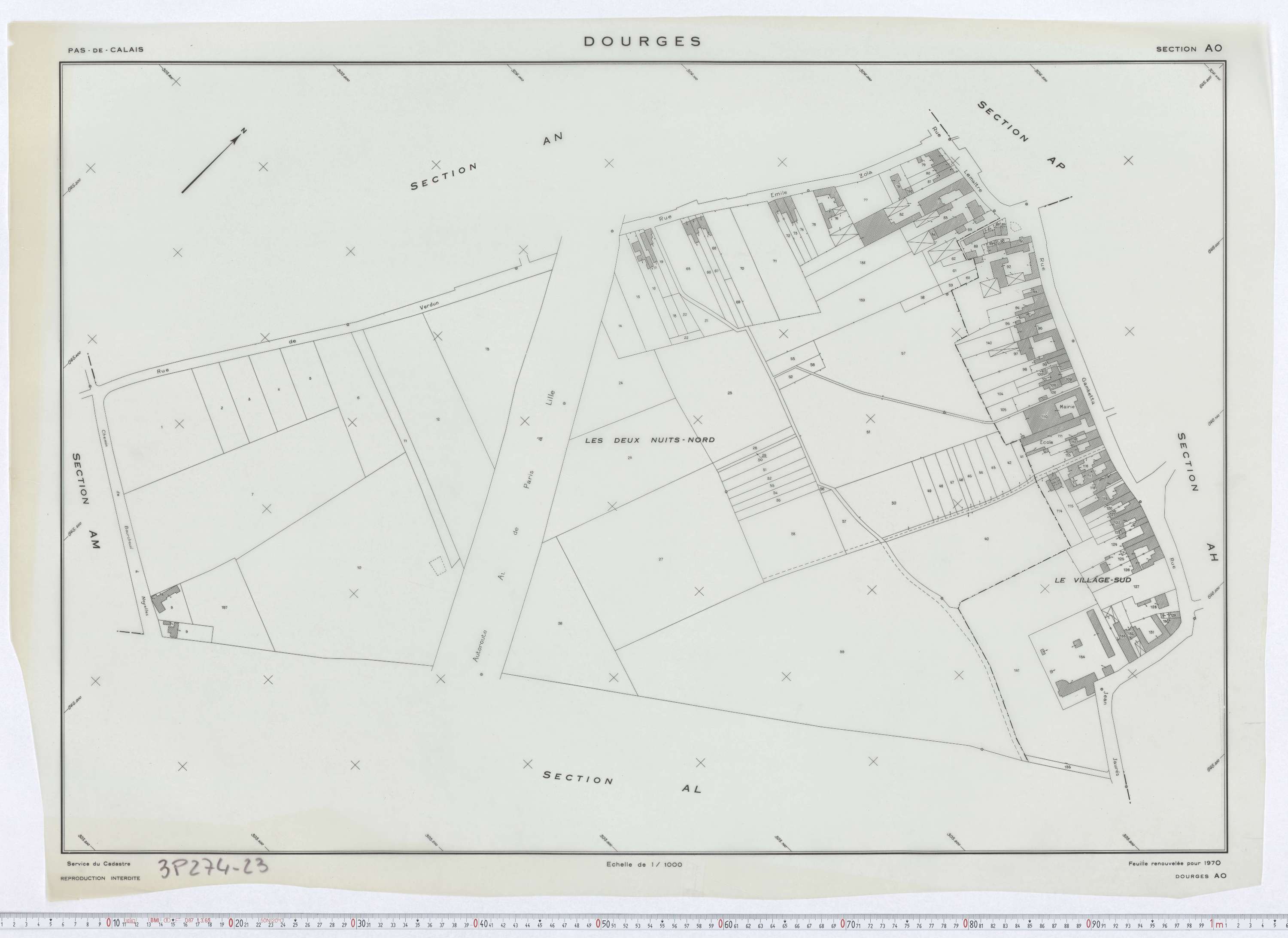 Dourges - Section AO.