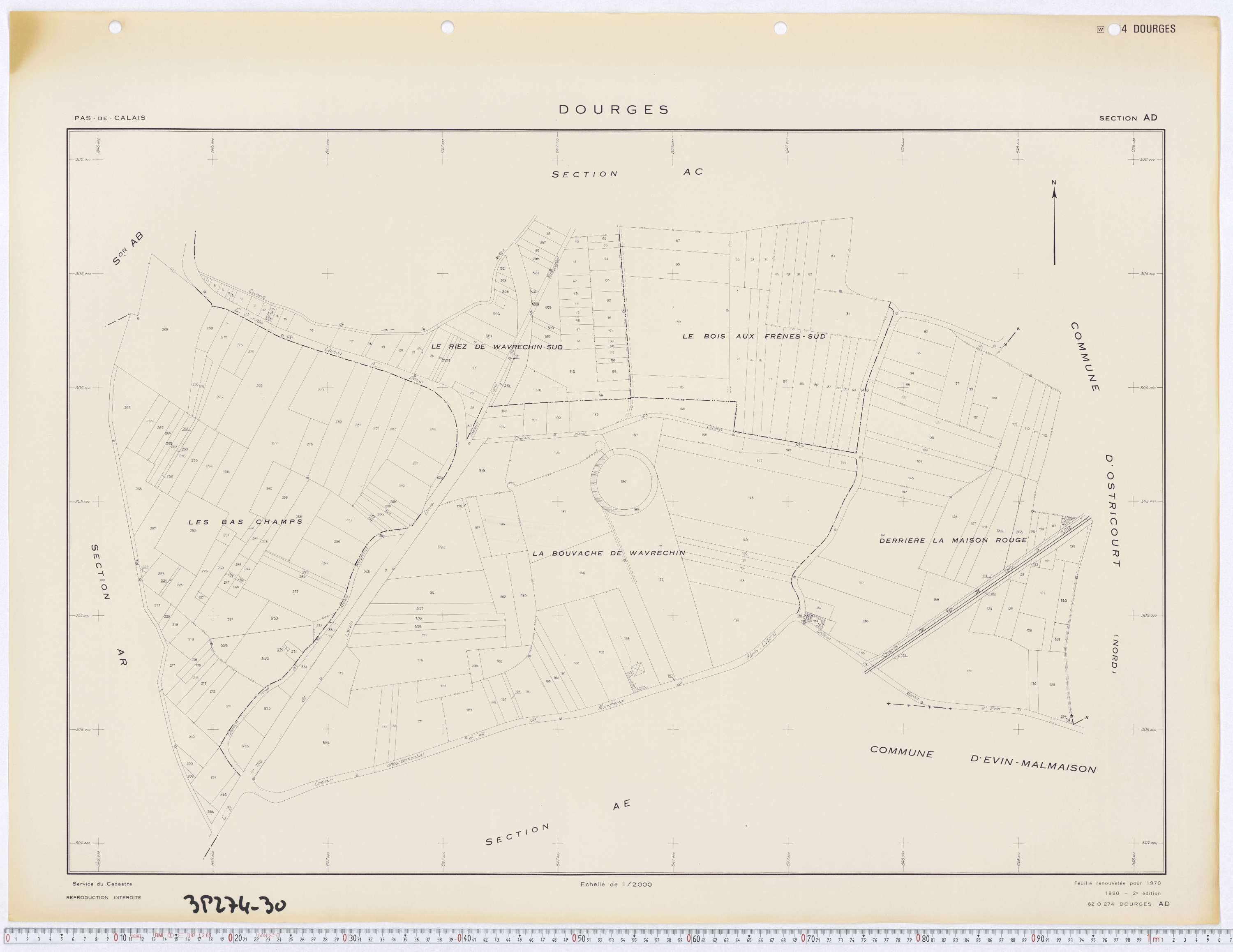 Dourges - Section AD.